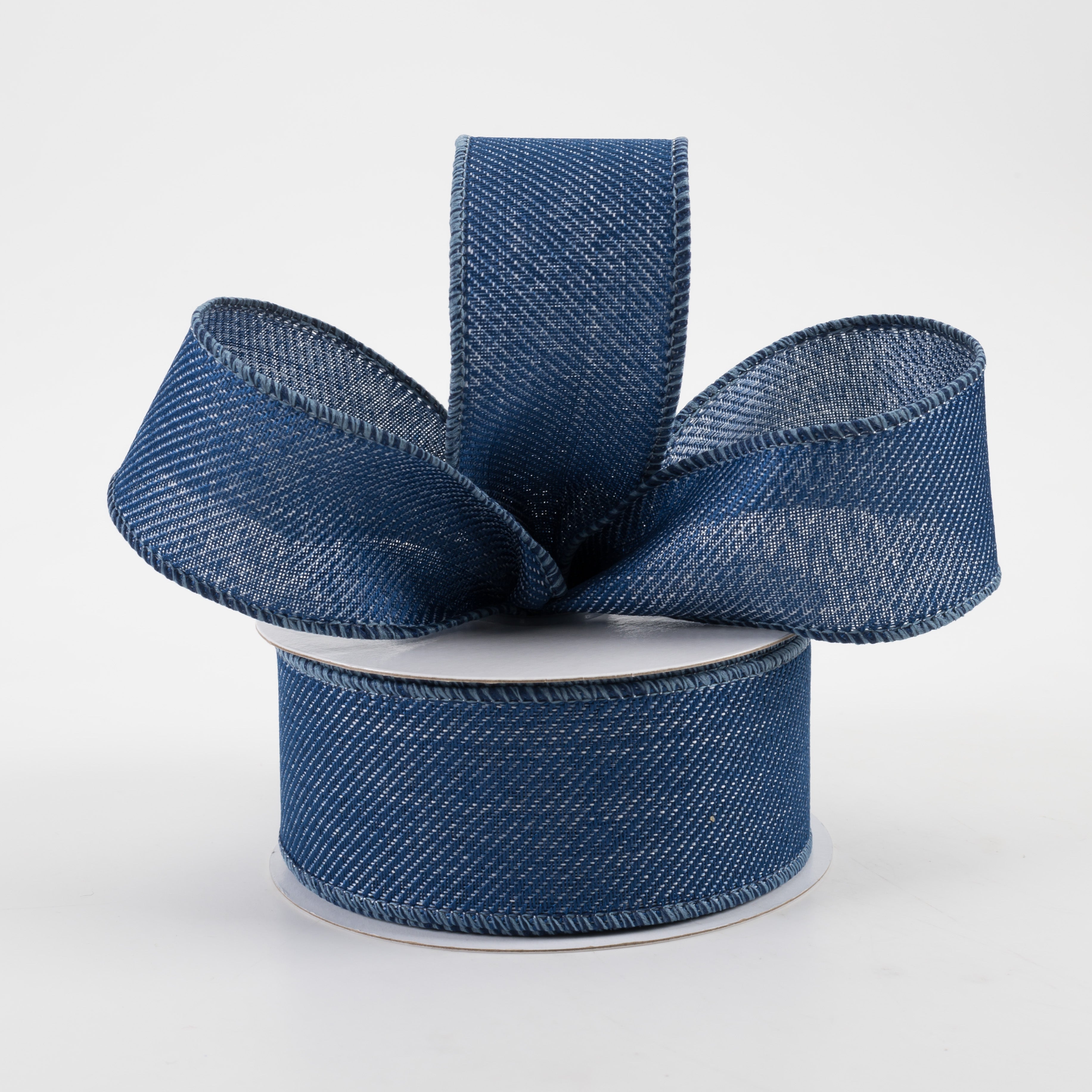 1.5" Royal Denim Ribbon: Blue Jean (10 Yards) Lifestyle Photo
