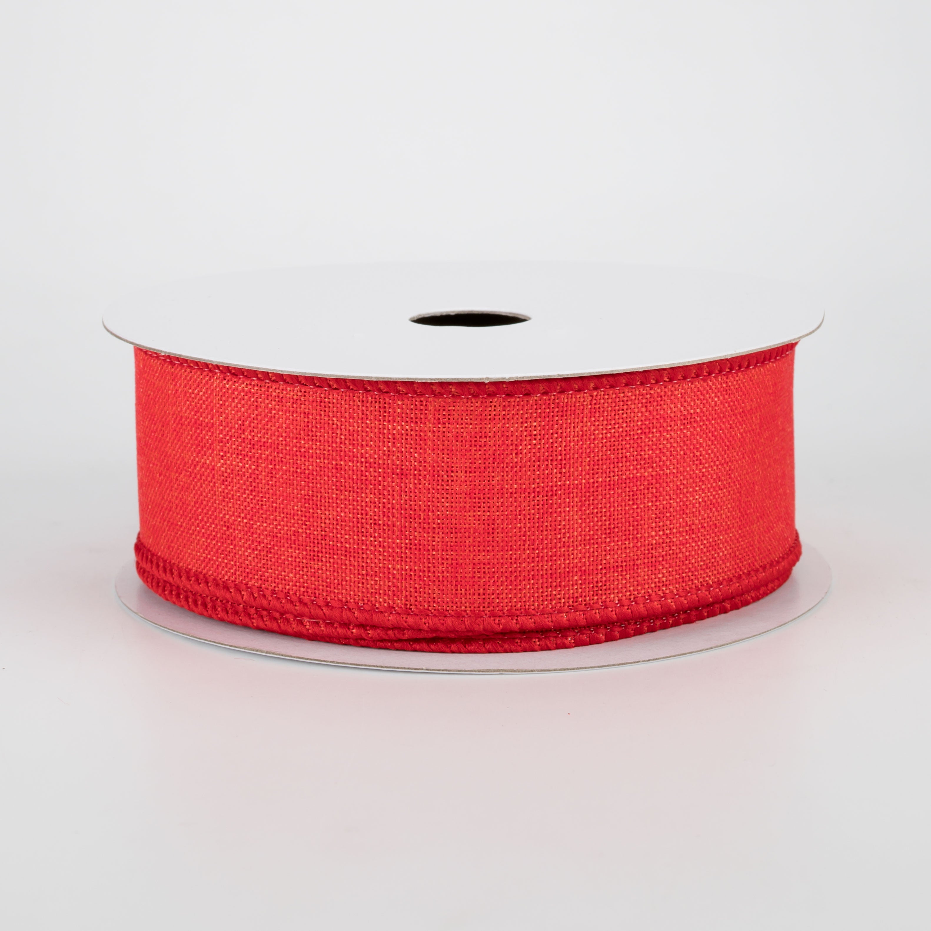1.5" Shiny Canvas Ribbon: Red (10 Yards)