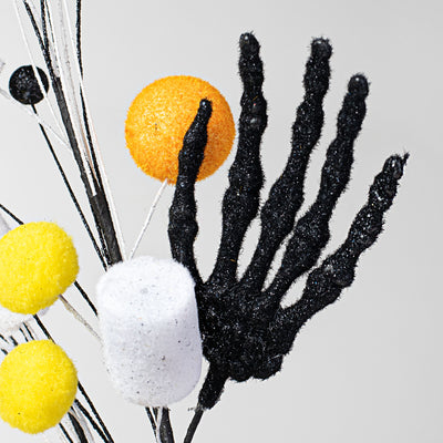 26" Skeleton Hand, Ball, Marshmallow Spray Lifestyle Photo