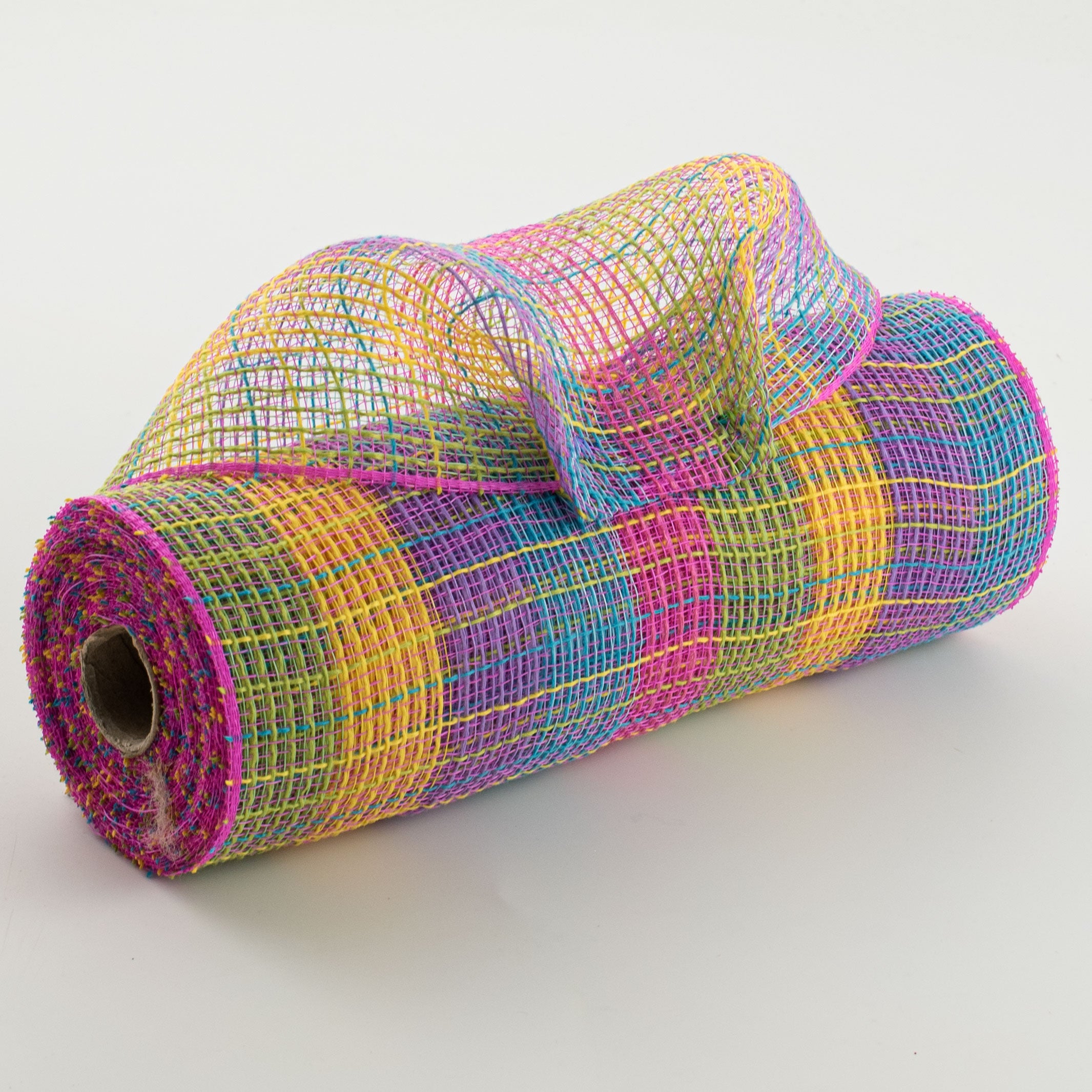 10" Small Check Fabric Mesh: Hot Pink, Green, Yellow, Lavender, Turquoise Item Number: RY8323D8