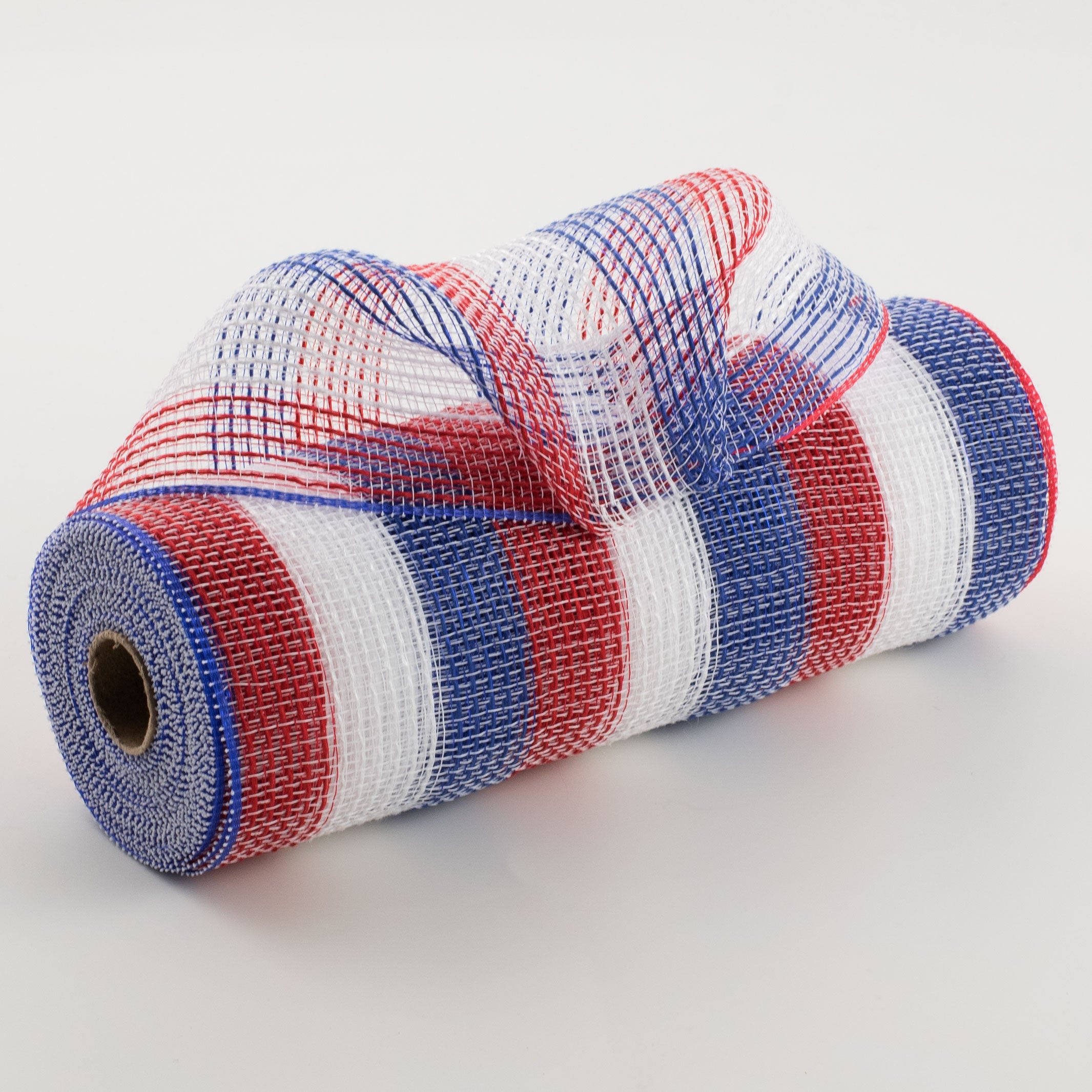 10" Small Stripe Fabric Mesh: Red, White, Blue Item Number: RY8321D1