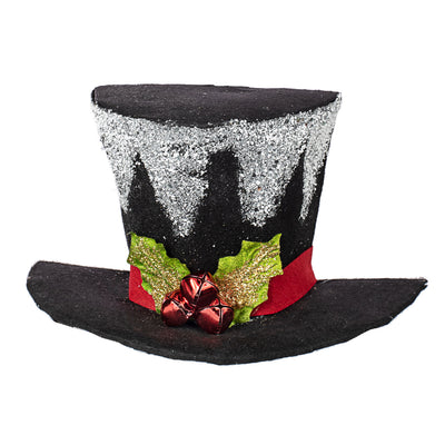 10" Snow Covered Felt Snowman Half-a-Hat Item Number: 83789SNOW