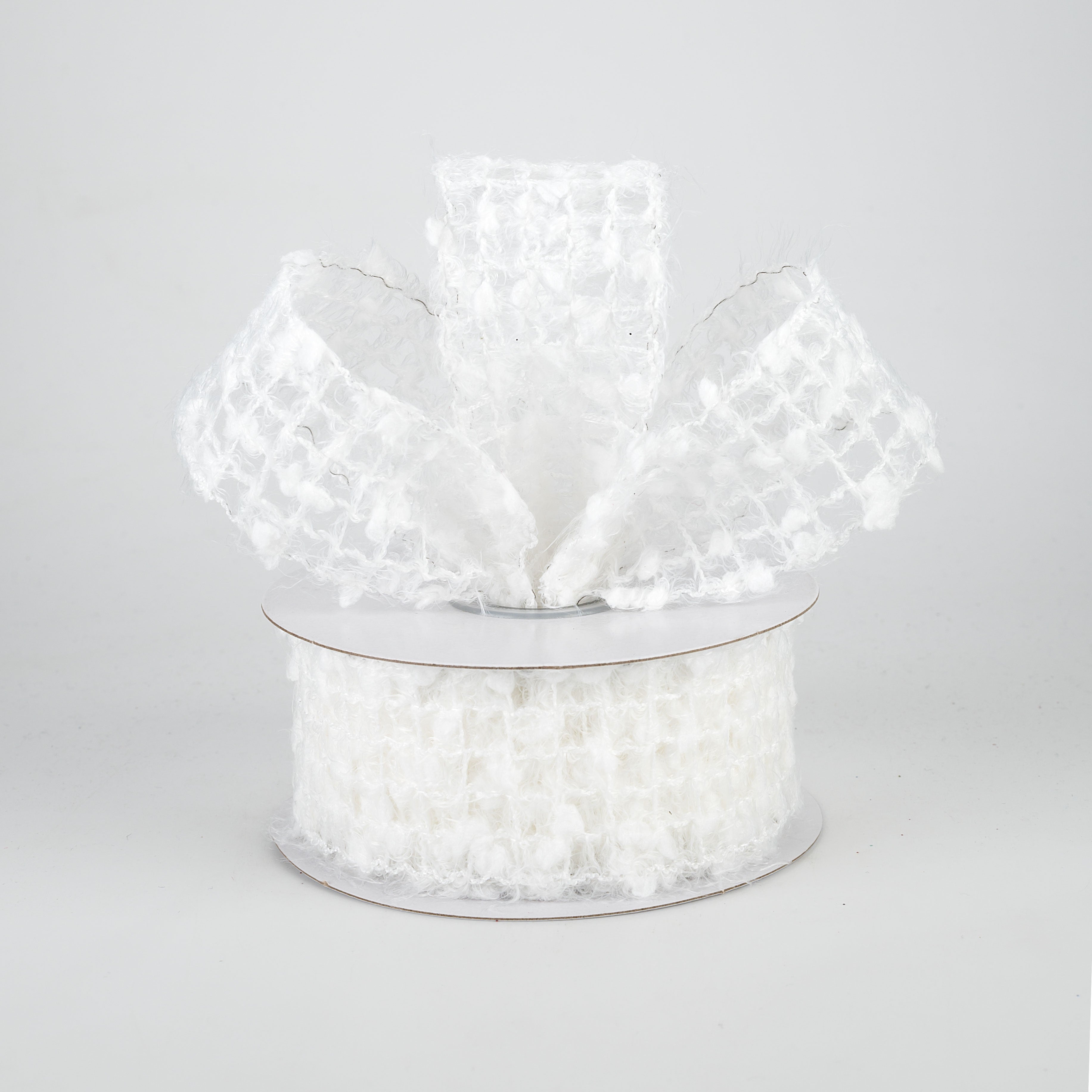 1.5" Snow Flocked Net Ribbon (10 Yards) Lifestyle Photo