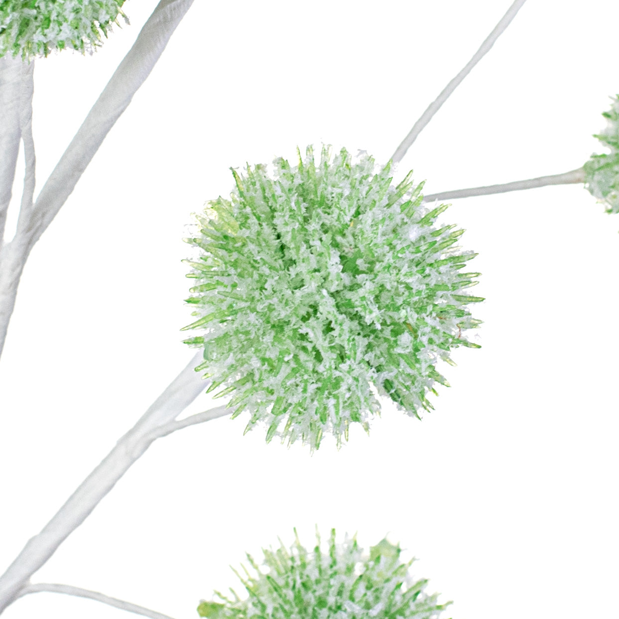 28" Snowball Allium Spray: Mint Lifestyle Photo