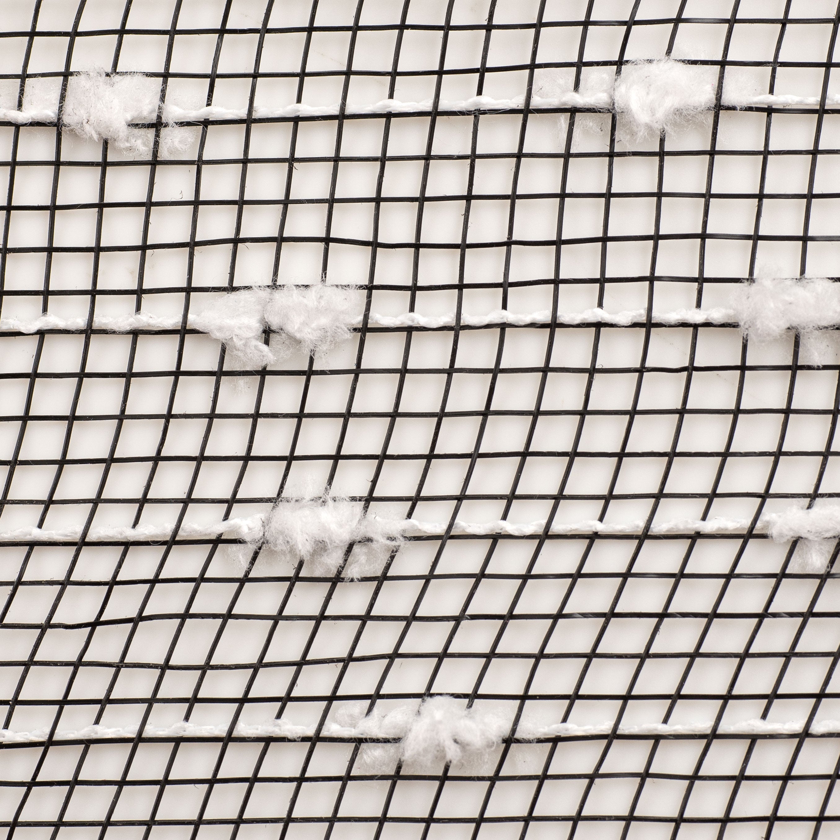 10" Snowball Deco Mesh: Black & White (10 Yards) detail photo 3