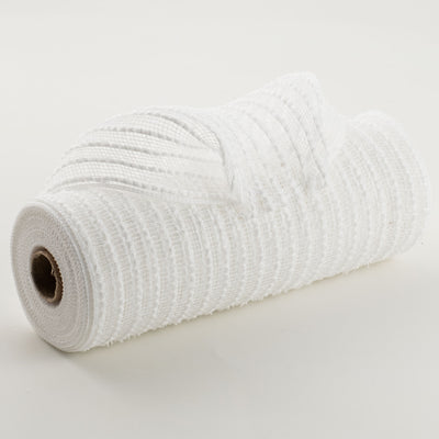10" Snowdrift Deco Mesh: White Item Number: RY810227