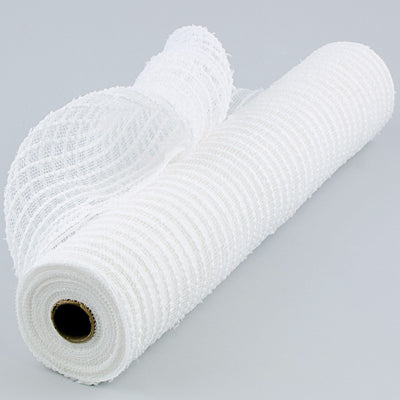 21" Snowdrift Deco Mesh: White (10 Yards) Item Number: RY910227