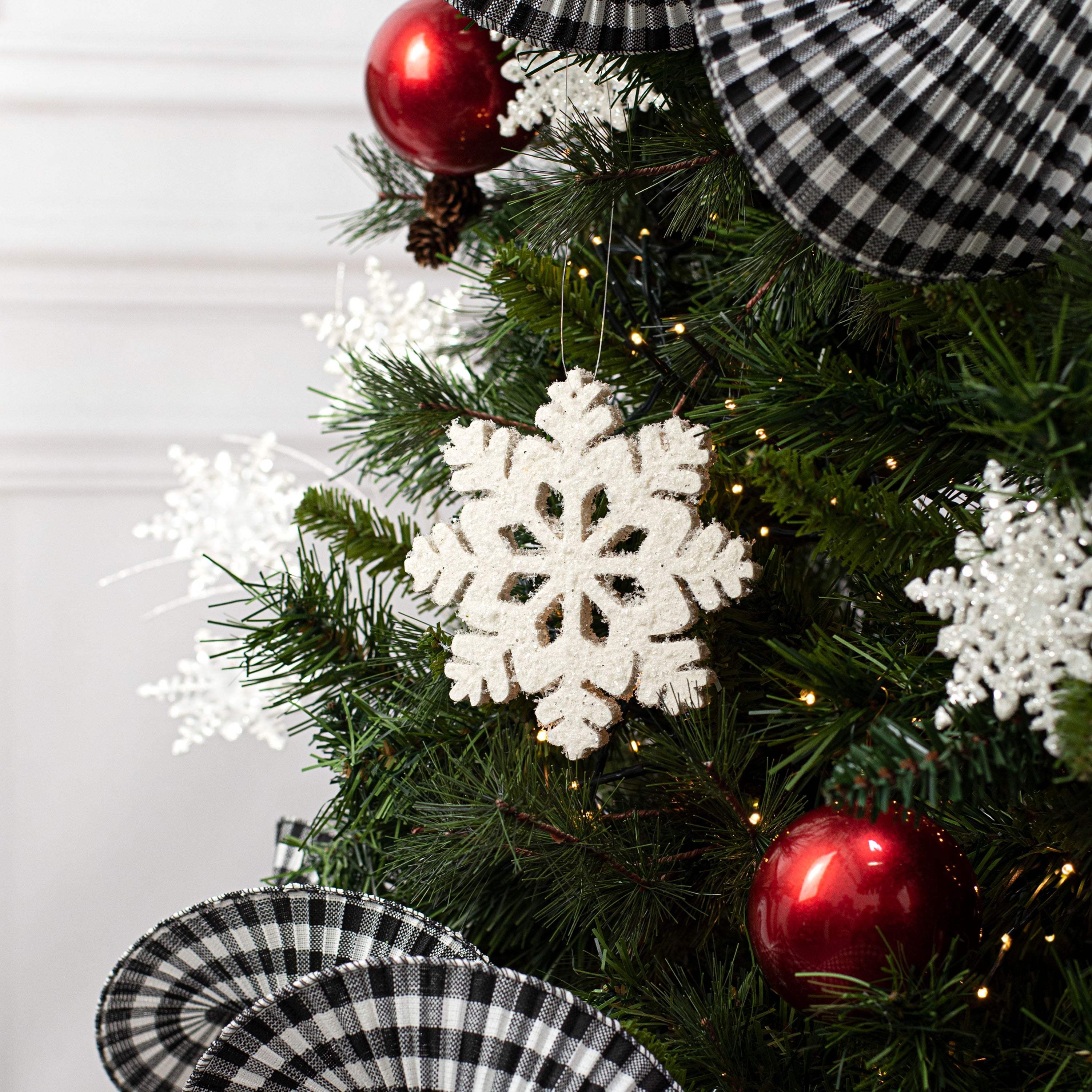 5.5" Snowflake Ornament Lifestyle Photo