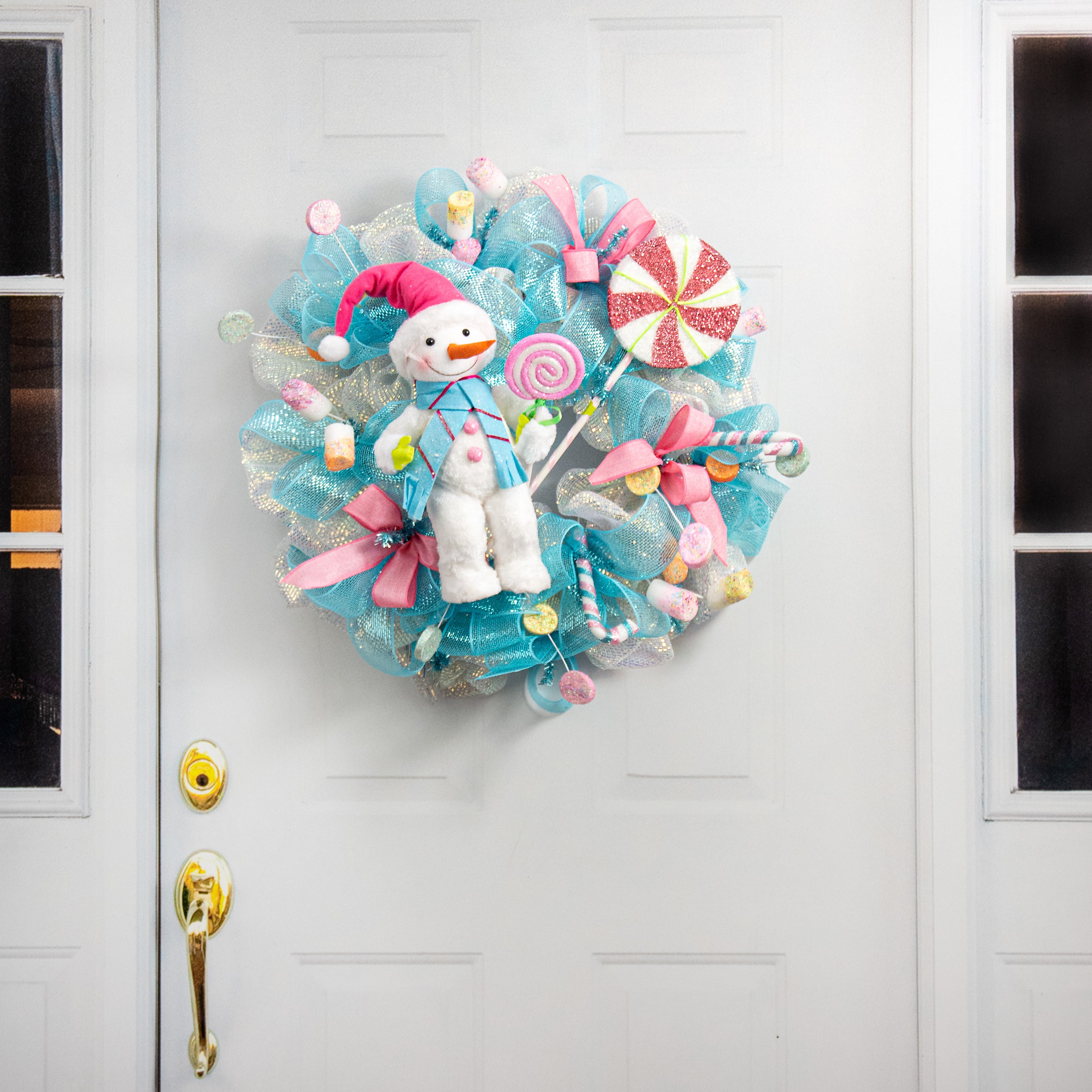 16" Snowman Lollipop Decoration detail photo 4