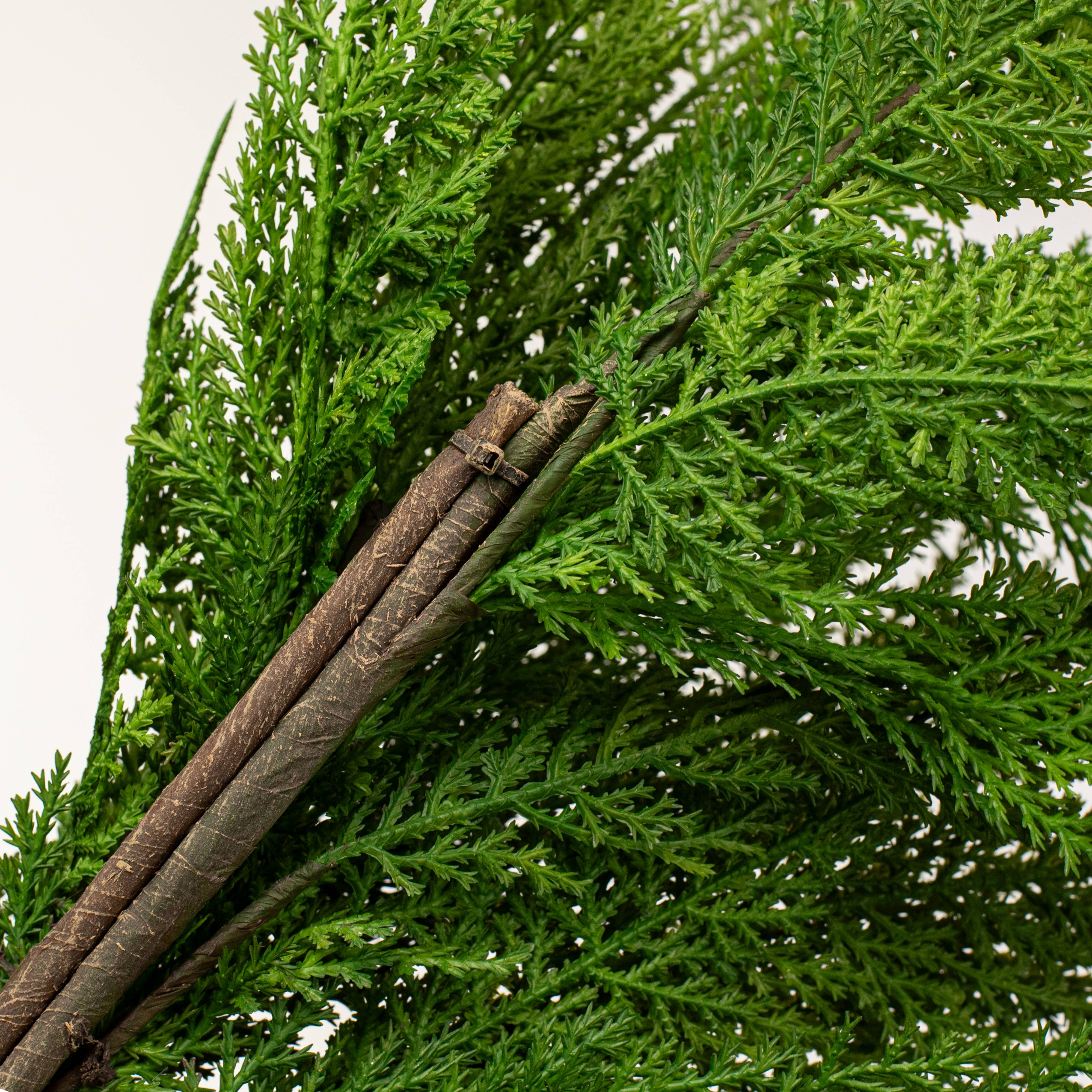 45" Soft Cedar Swag detail photo 3