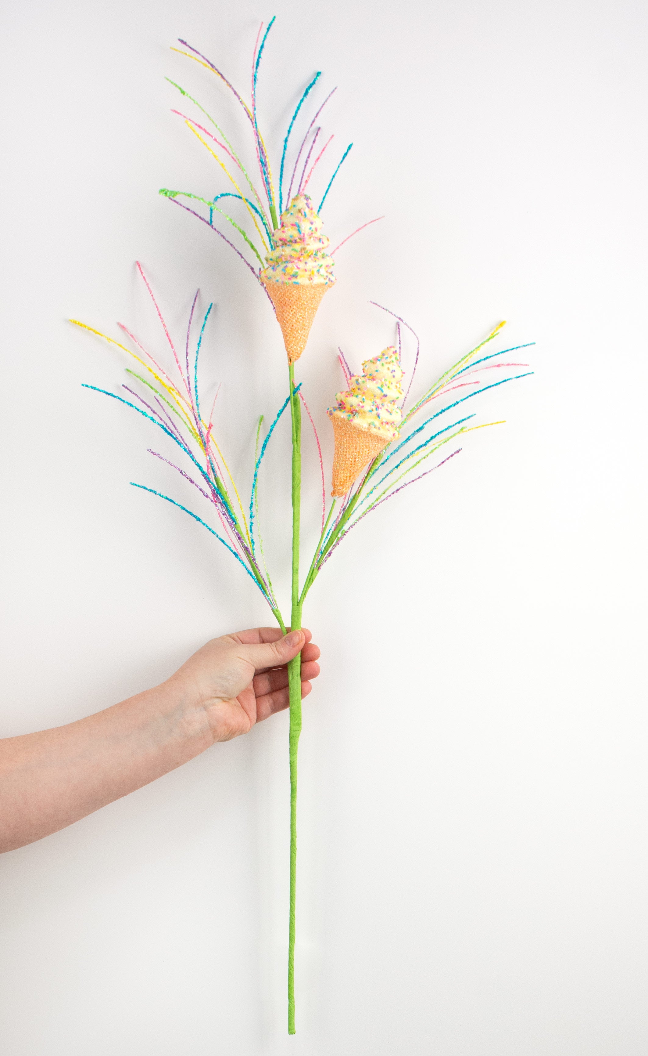 31" Sprinkle Ice Cream Cone: Cream detail photo 3