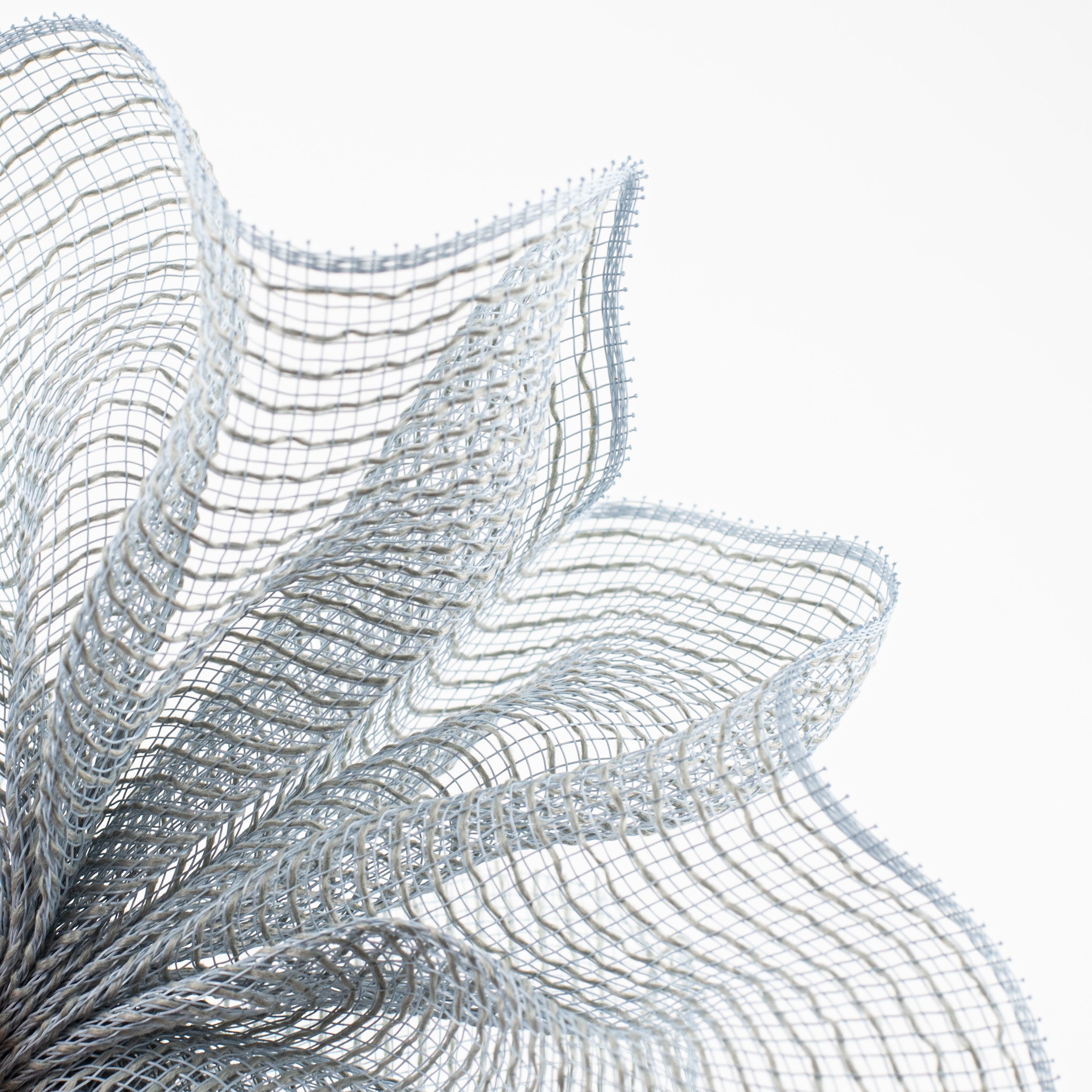 10" Stripe Fabric Mesh: Grey Lifestyle Photo
