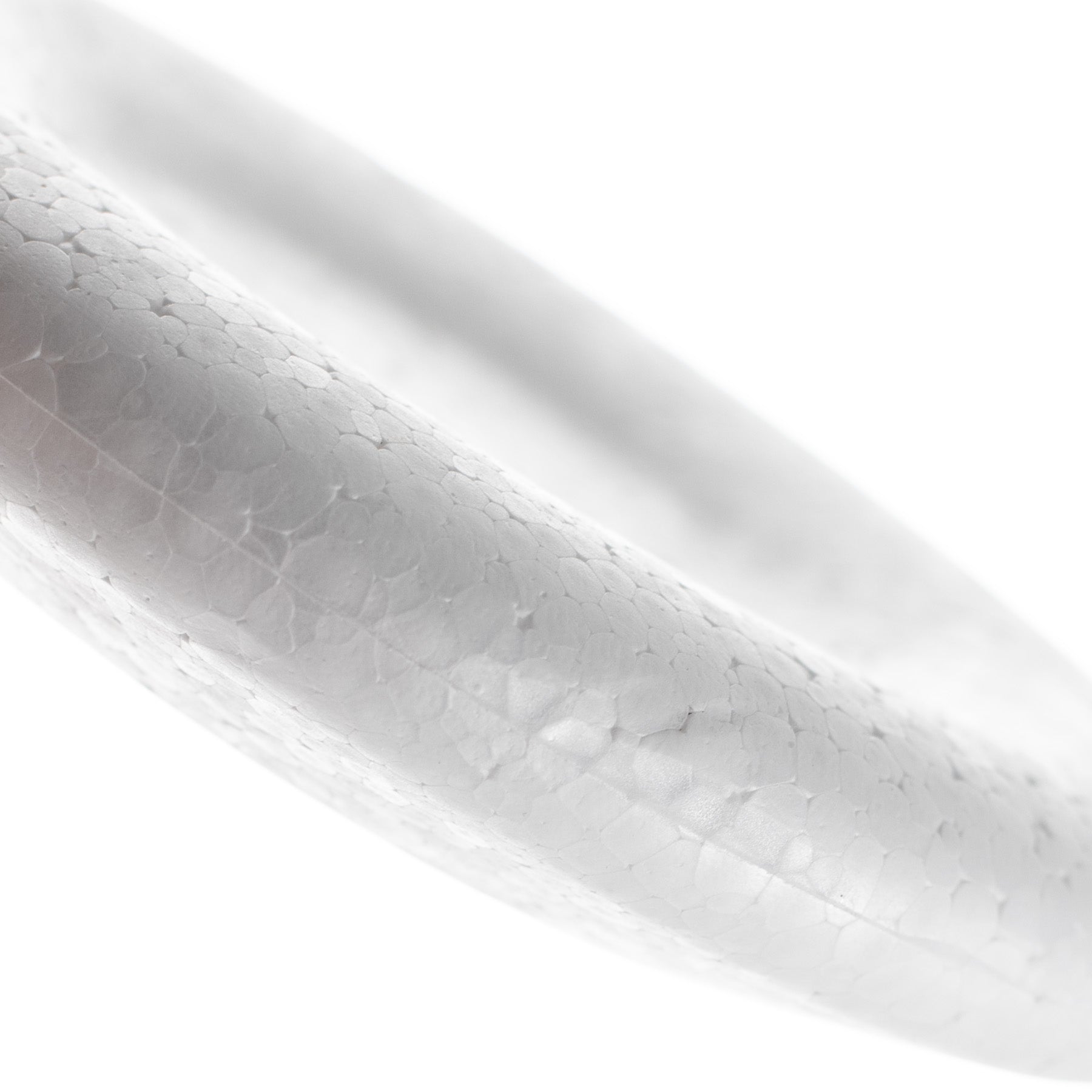 6.25" Styrofoam Flower Center: White detail photo 4