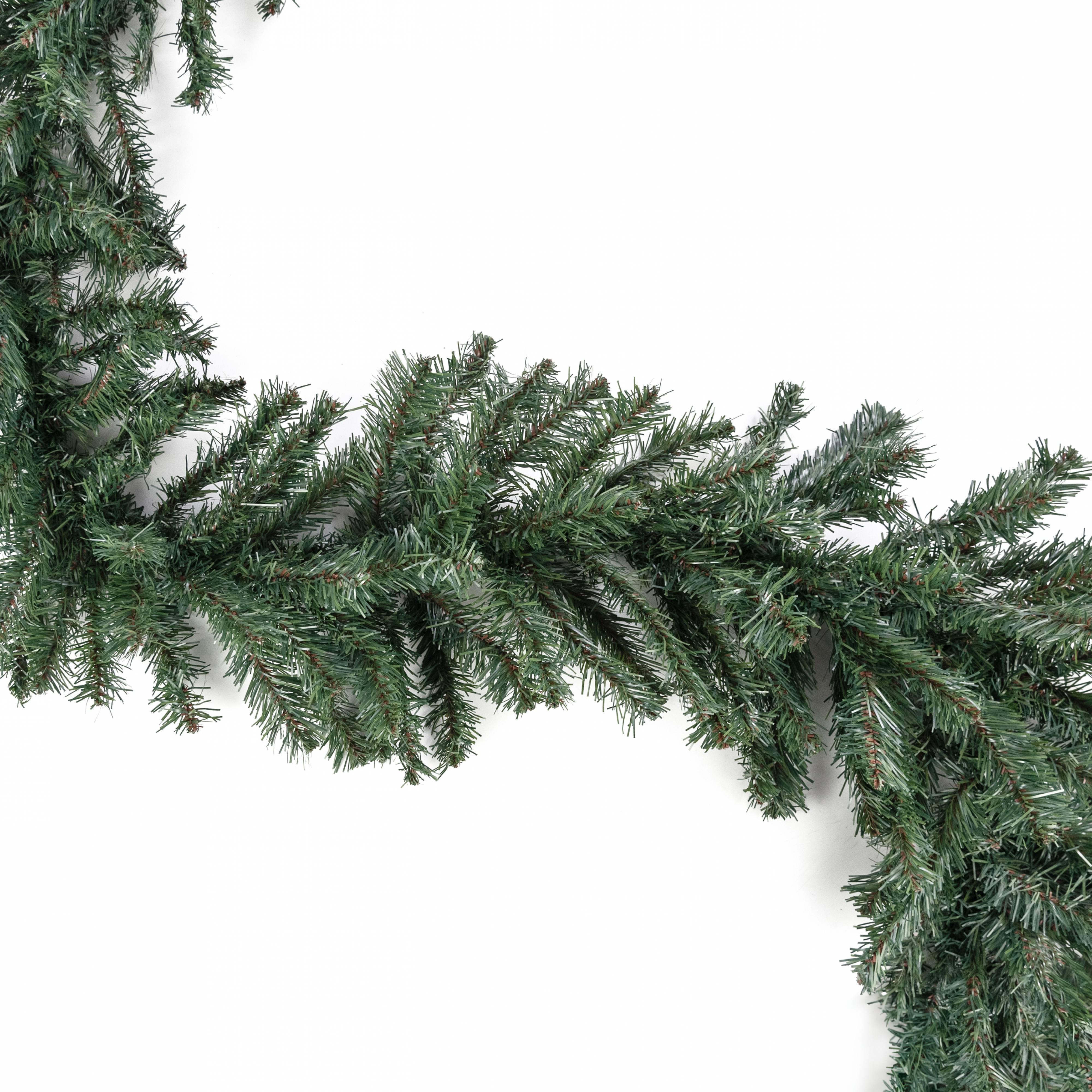 9' x 14" Sugar Pine Garland: Two-Tone Green Item Number: 86171GA9