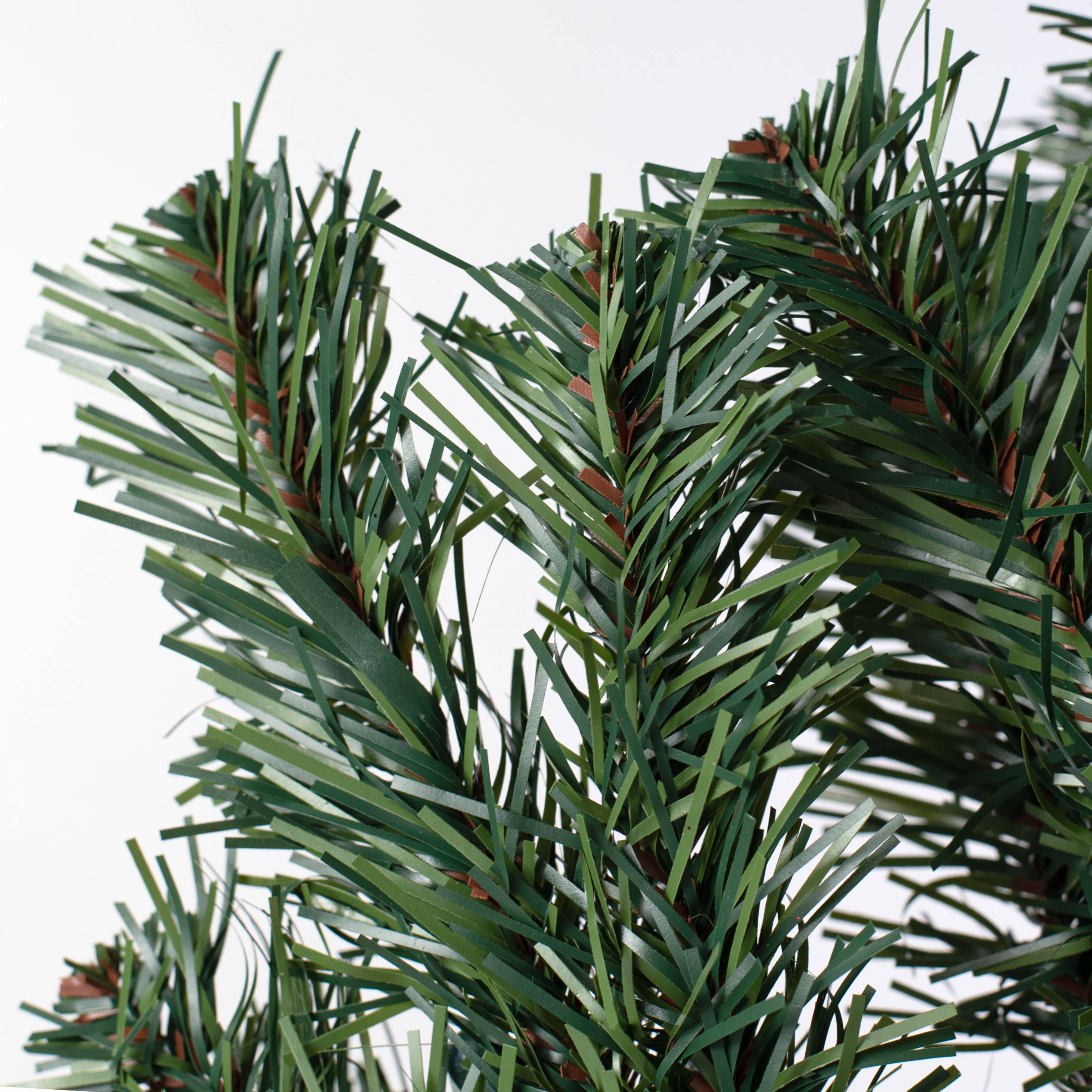 24" Sugar Pine Spray: Two-Tone Green Lifestyle Photo