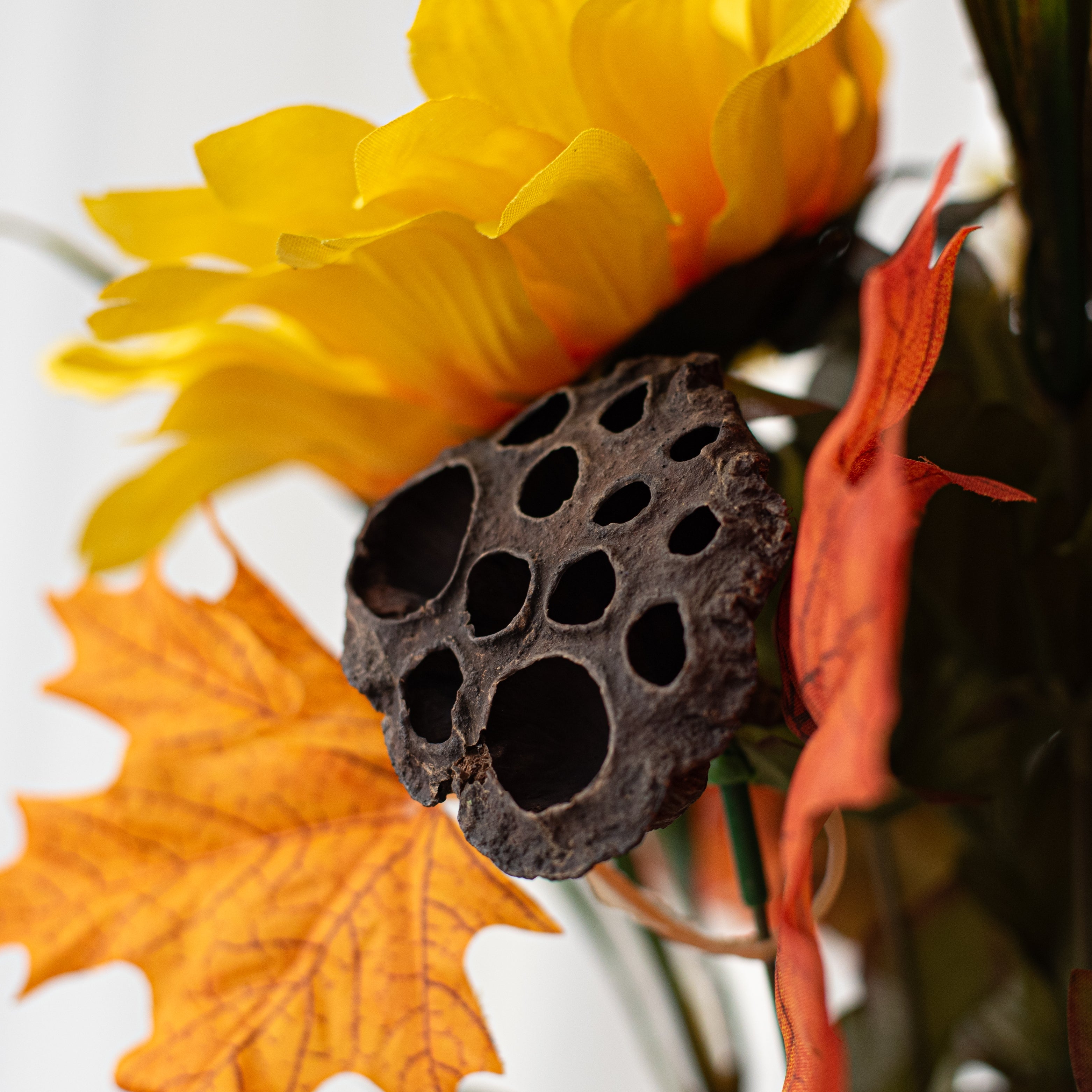 21" Sunflower, Lotus Pod & Corn Bush (18 Stem) detail photo 5