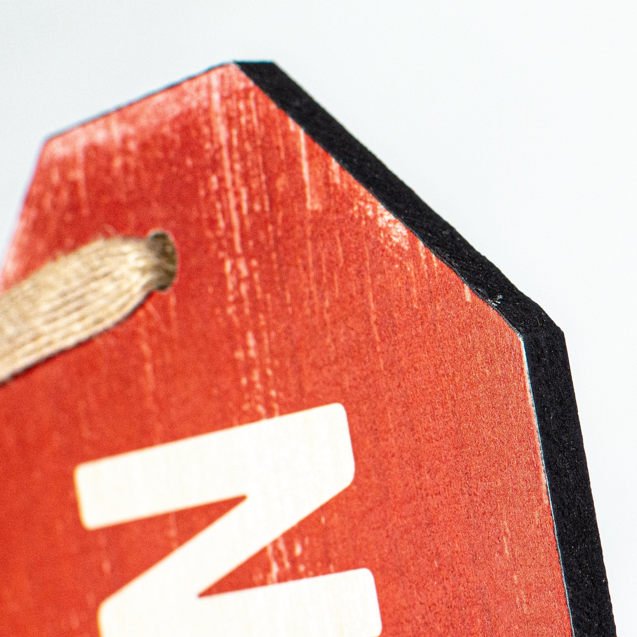 10" Tag Sign Greeter: Naughty or Nice detail photo 3