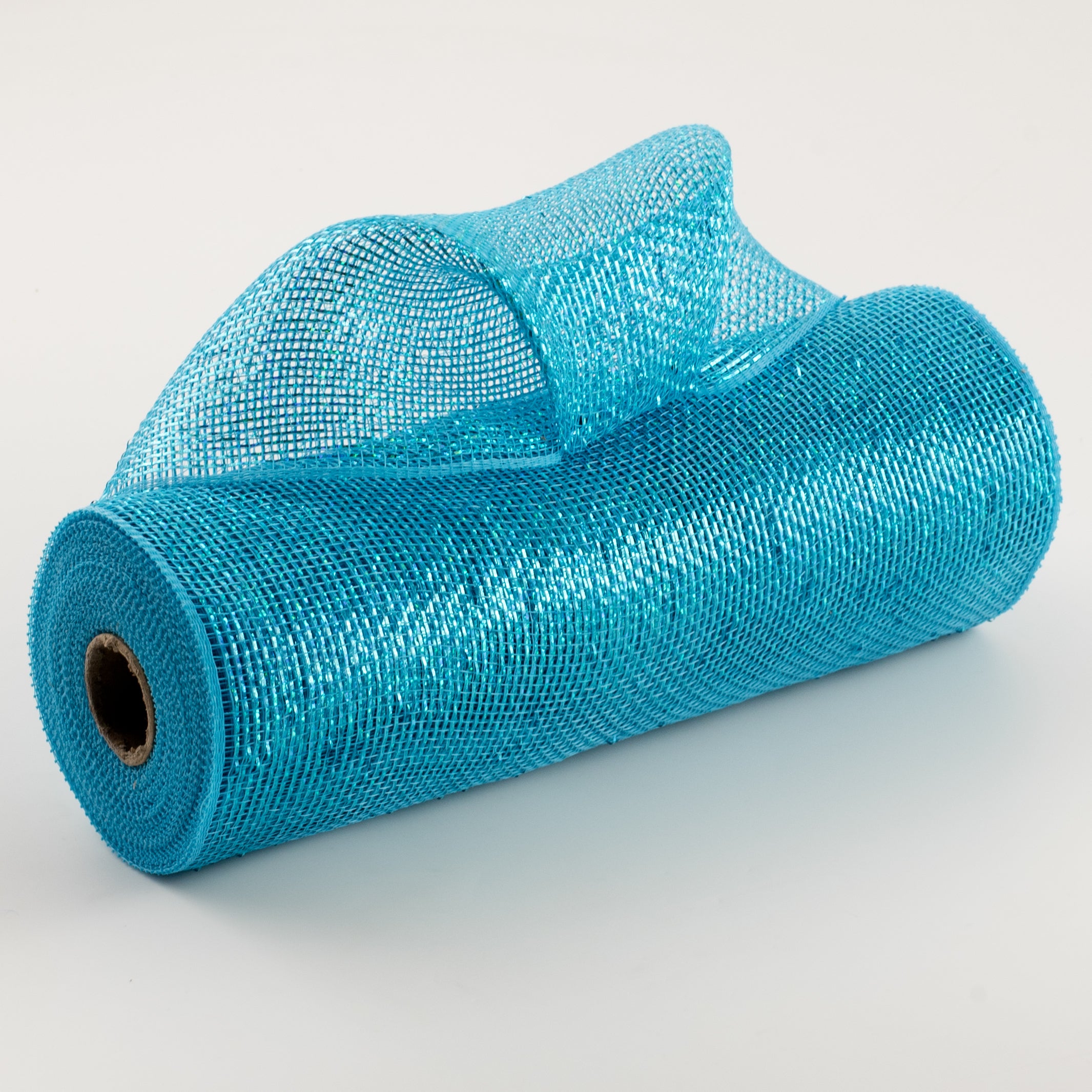 10" Thin Laser Foil Mesh: Turquoise Blue Item Number: RY861371