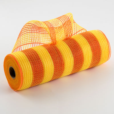 10" Thin Stripe Fabric Mesh: Yellow & Orange Item Number: RY8319B4