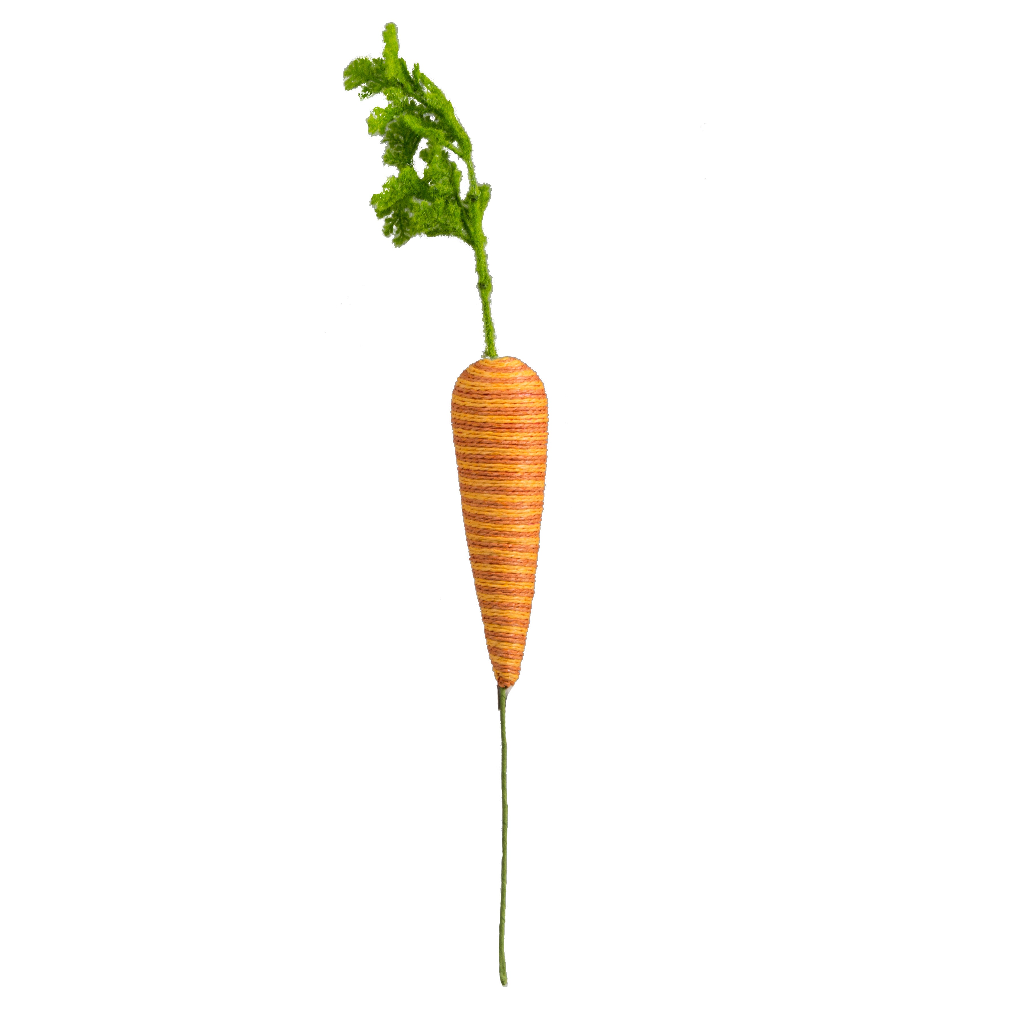 18" Twine Orange Carrot Bundle Spray (3) detail photo 3