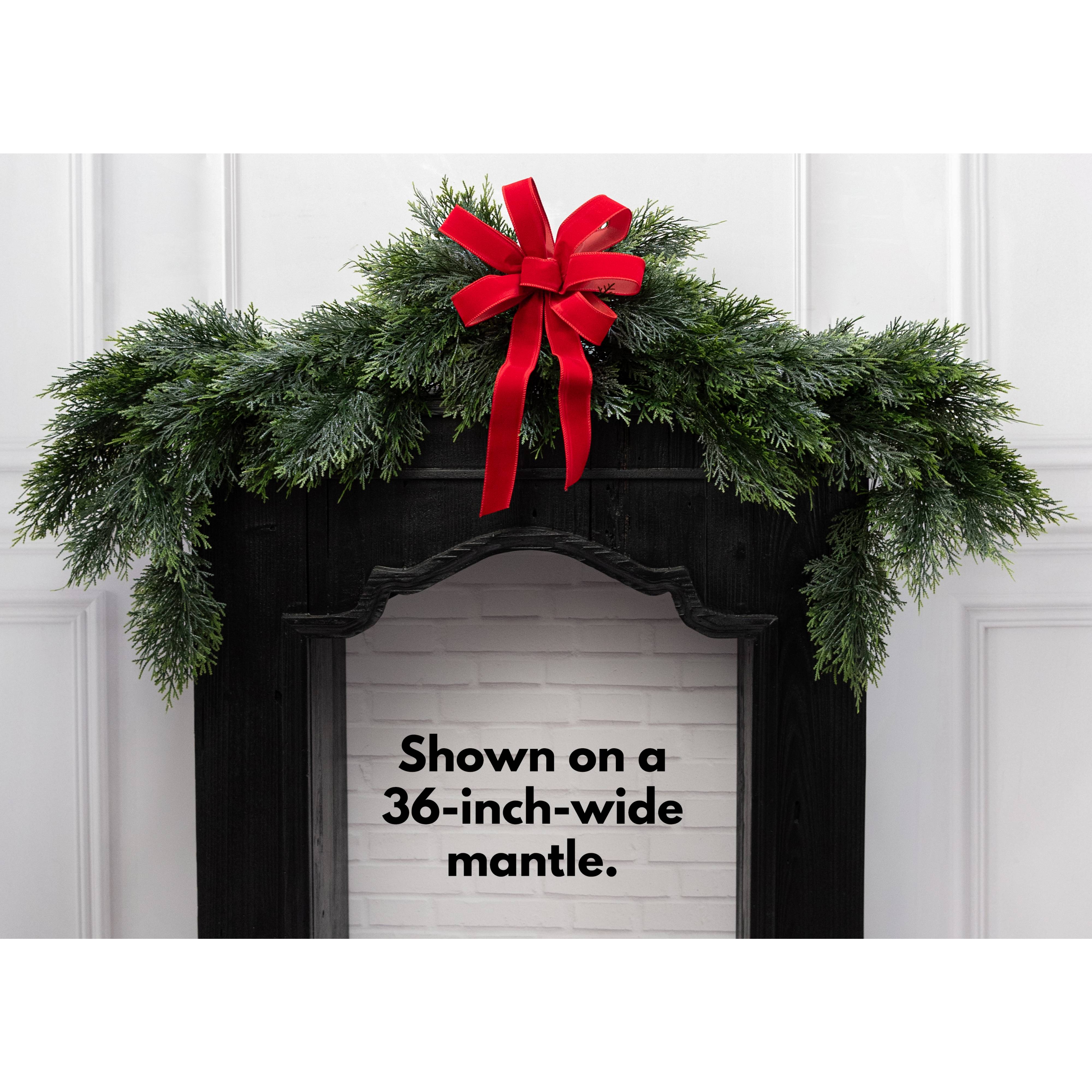 6' UV Protect Cedar Swag Garland Lifestyle Photo