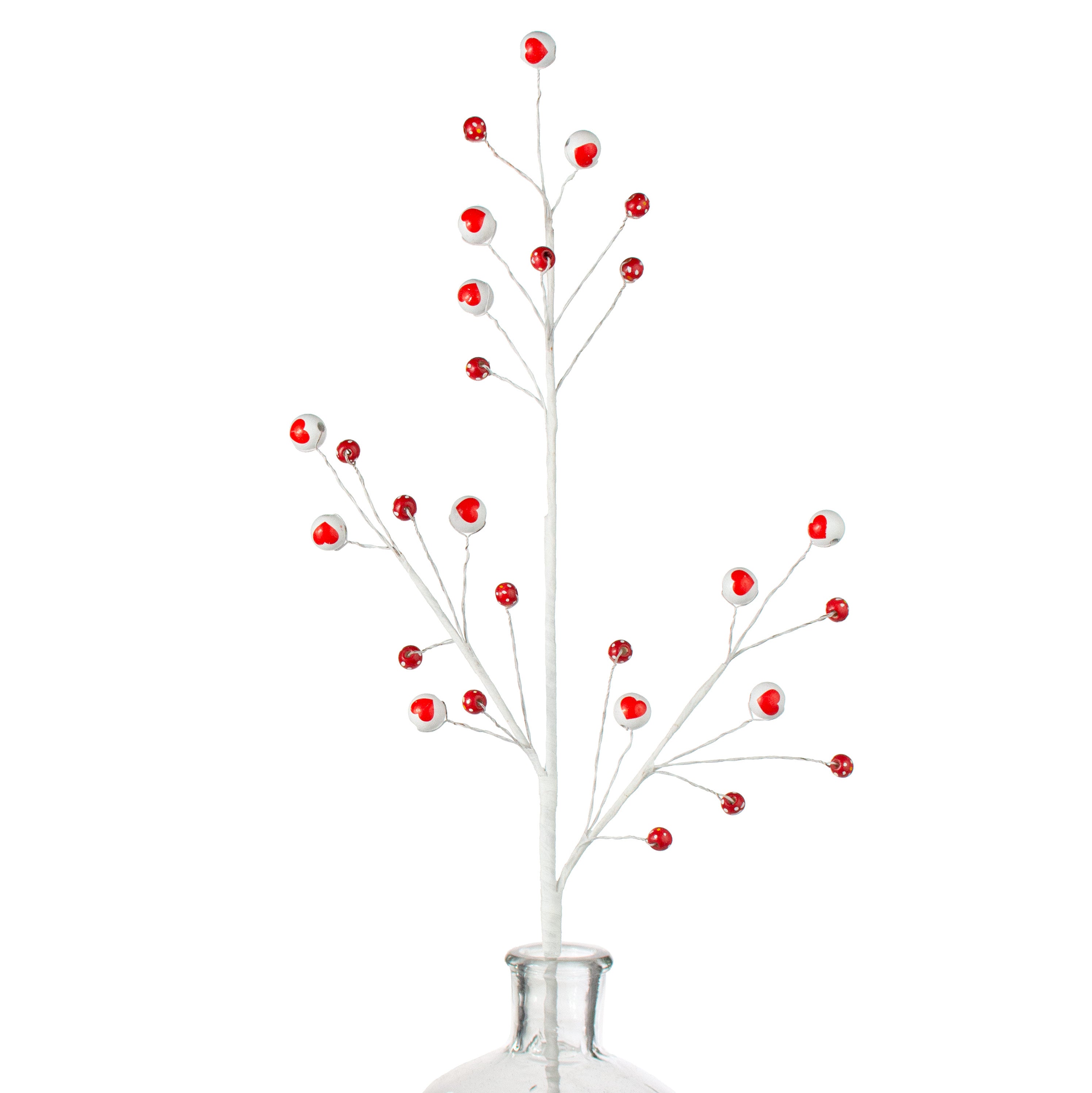 28" Valentine Wooden Bead Ball Spray Item Number: 40045