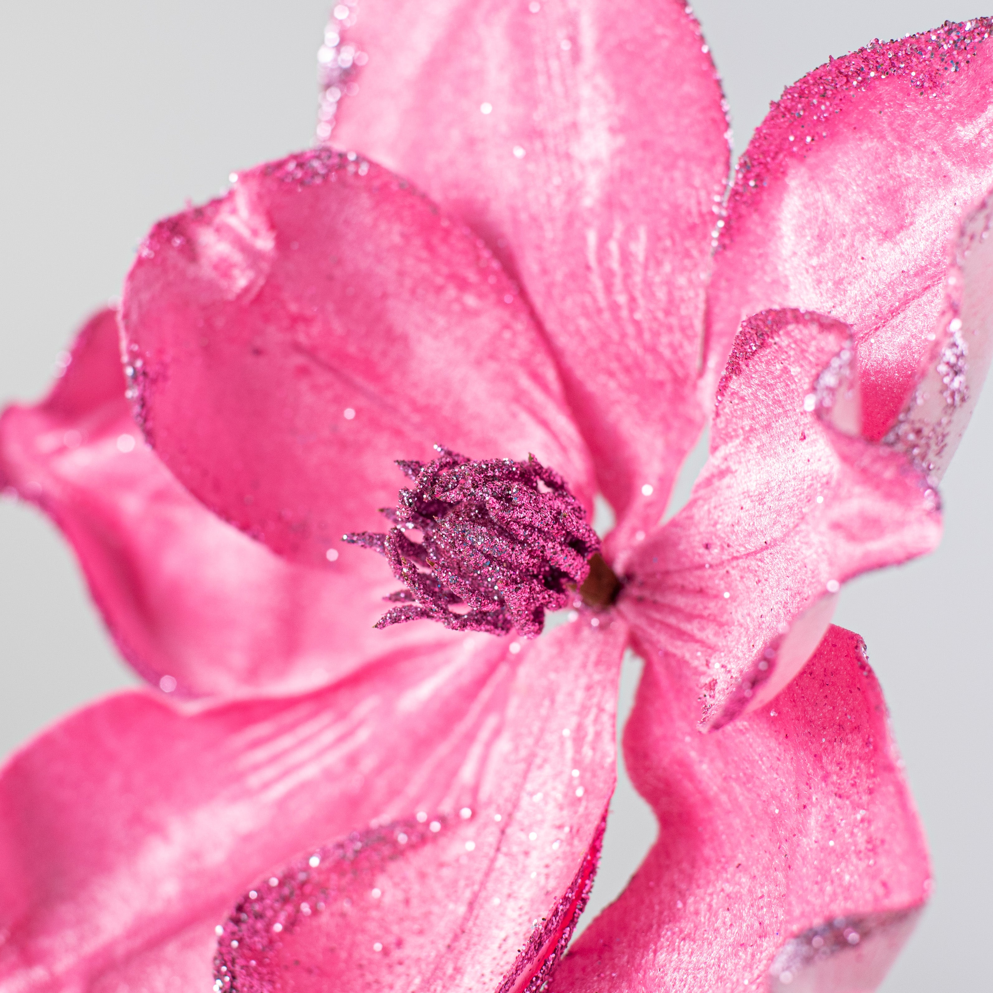 14" Velvet Magnolia Pick: Pink Lifestyle Photo