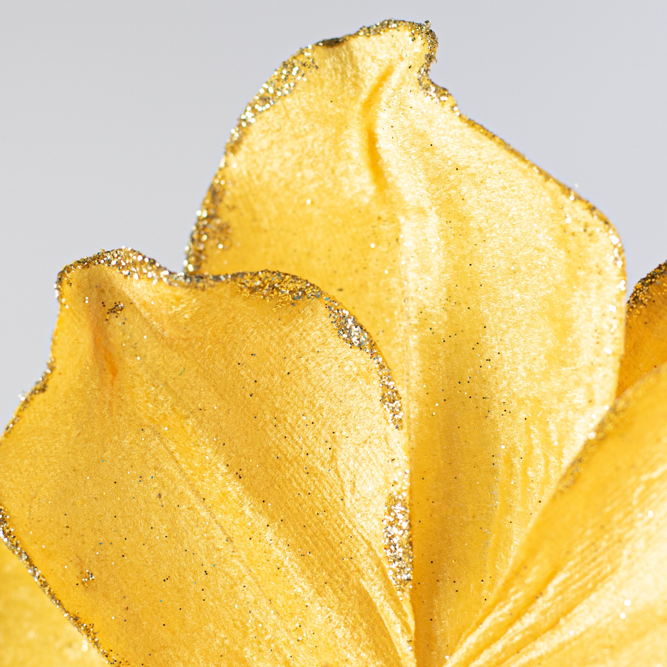 14" Velvet Magnolia Pick: Yellow detail photo 4