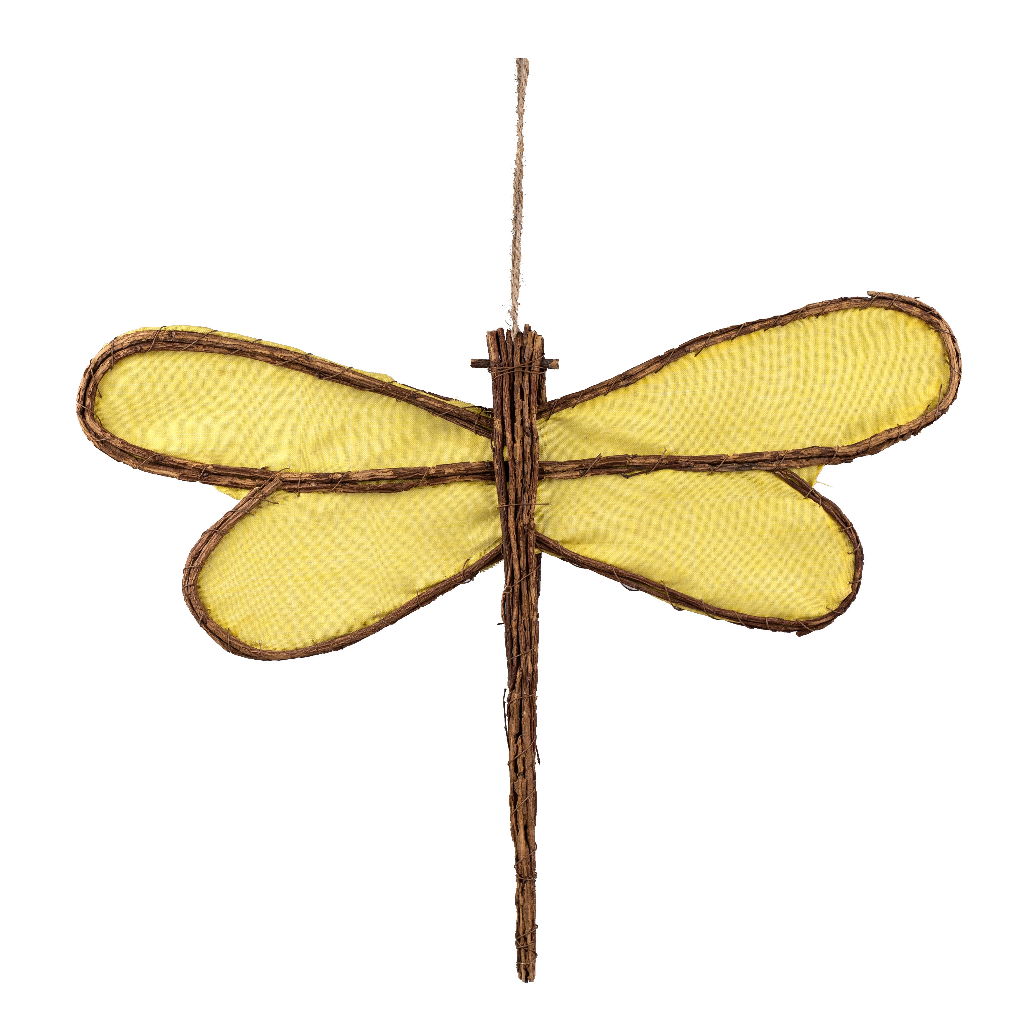 19" Vine Dragonfly Hanger: Yellow Item Number: TT811129