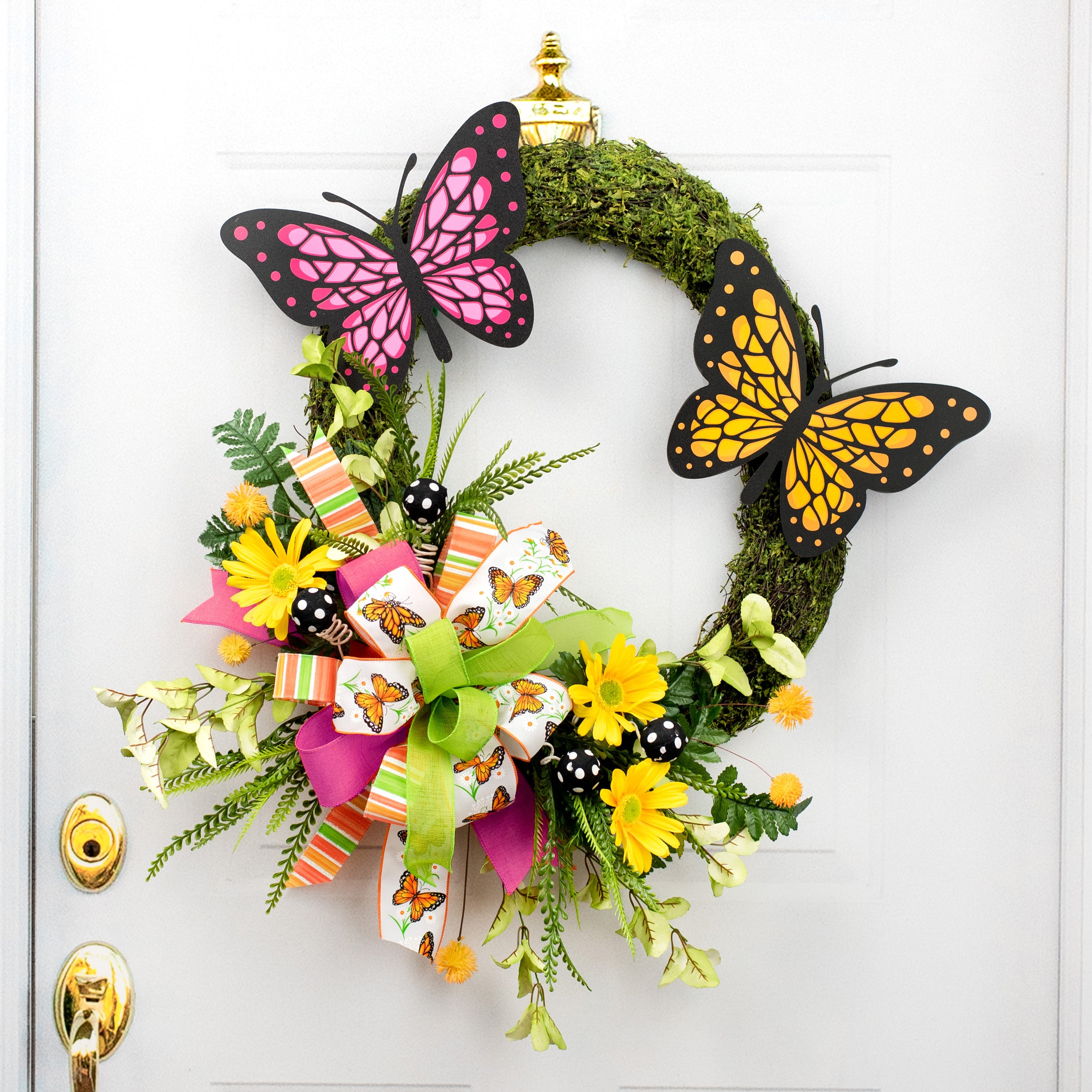 11" Waterproof Butterfly Accent: Pink Lifestyle Photo