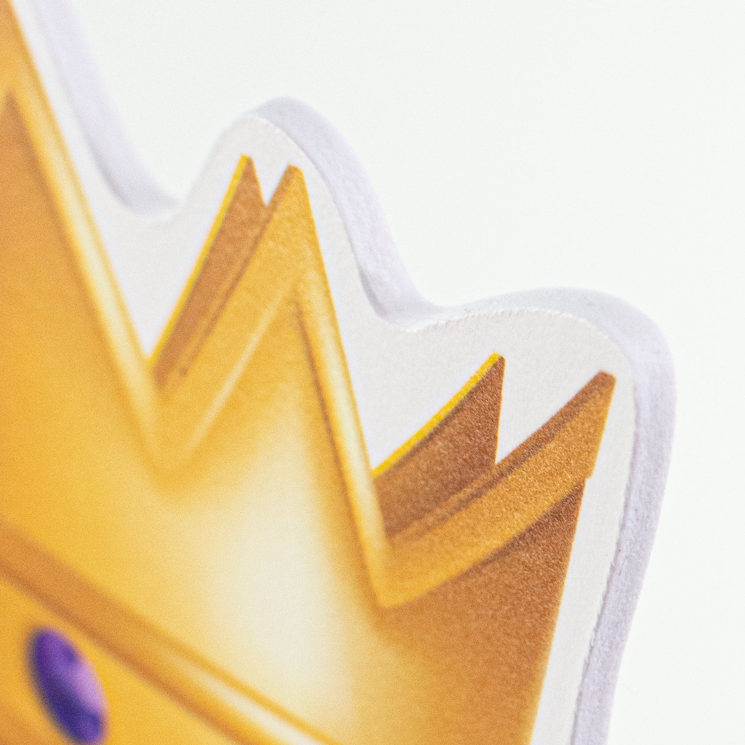 10" Waterproof Mardi Gras King Cake Baby detail photo 3