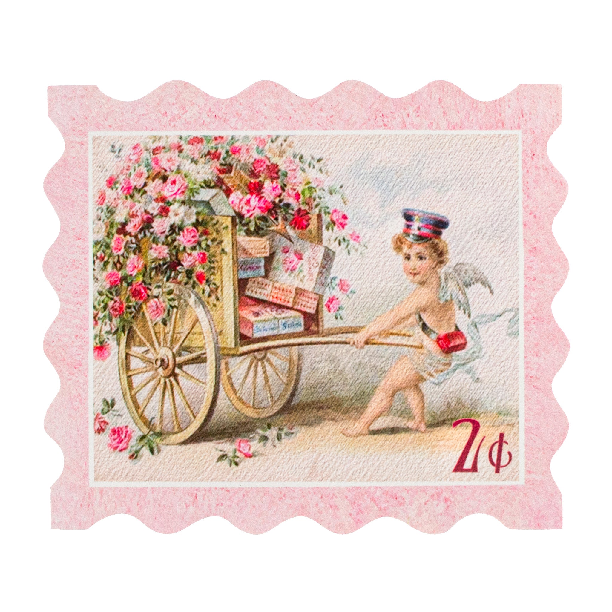 9" Waterproof Sign: Cupid Delivery Stamp Item Number: CD0982NH