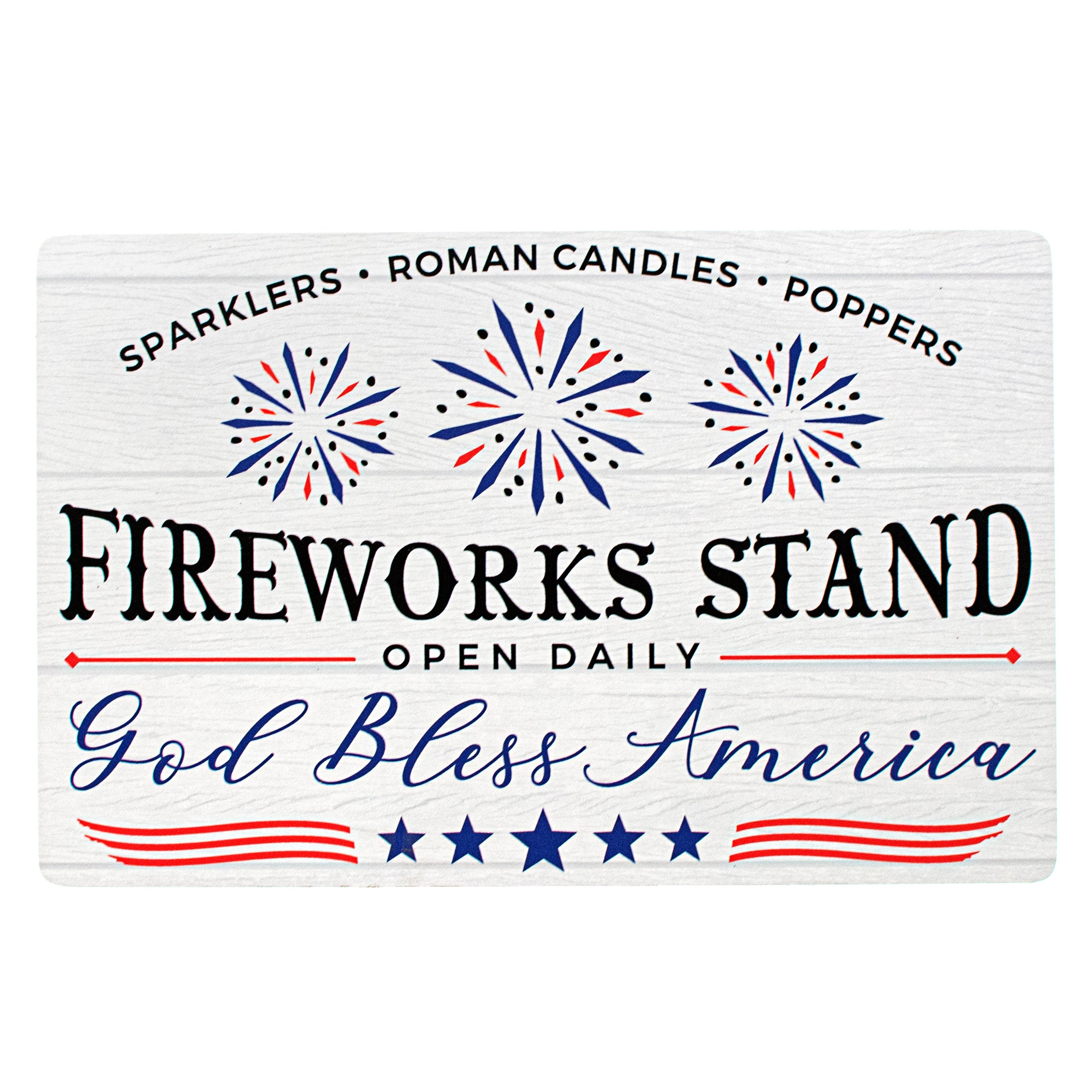 11" Waterproof Sign: Fireworks Stand Item Number: CD0908NH