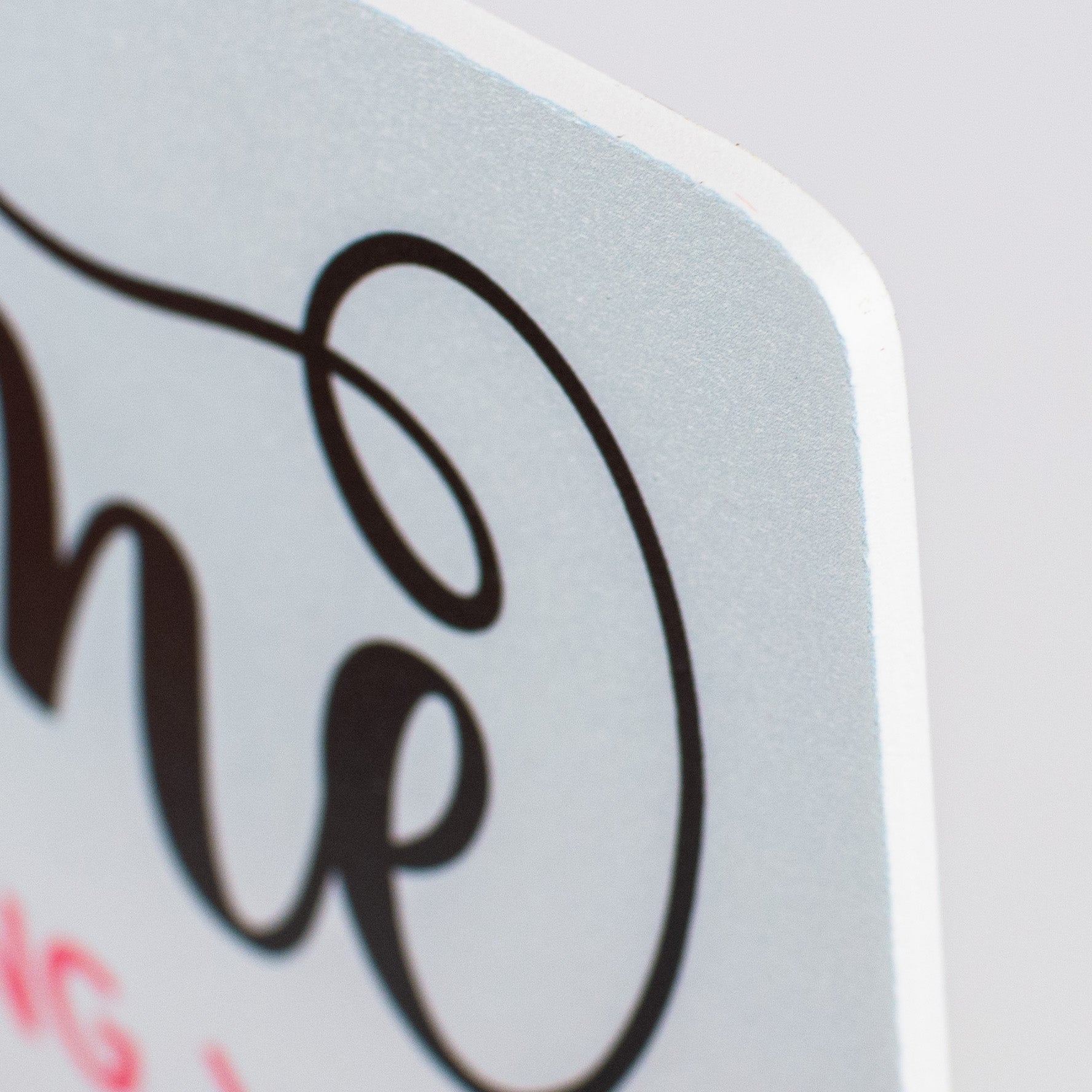 12" Waterproof Sign: We've Been EGGspecting You detail photo 3