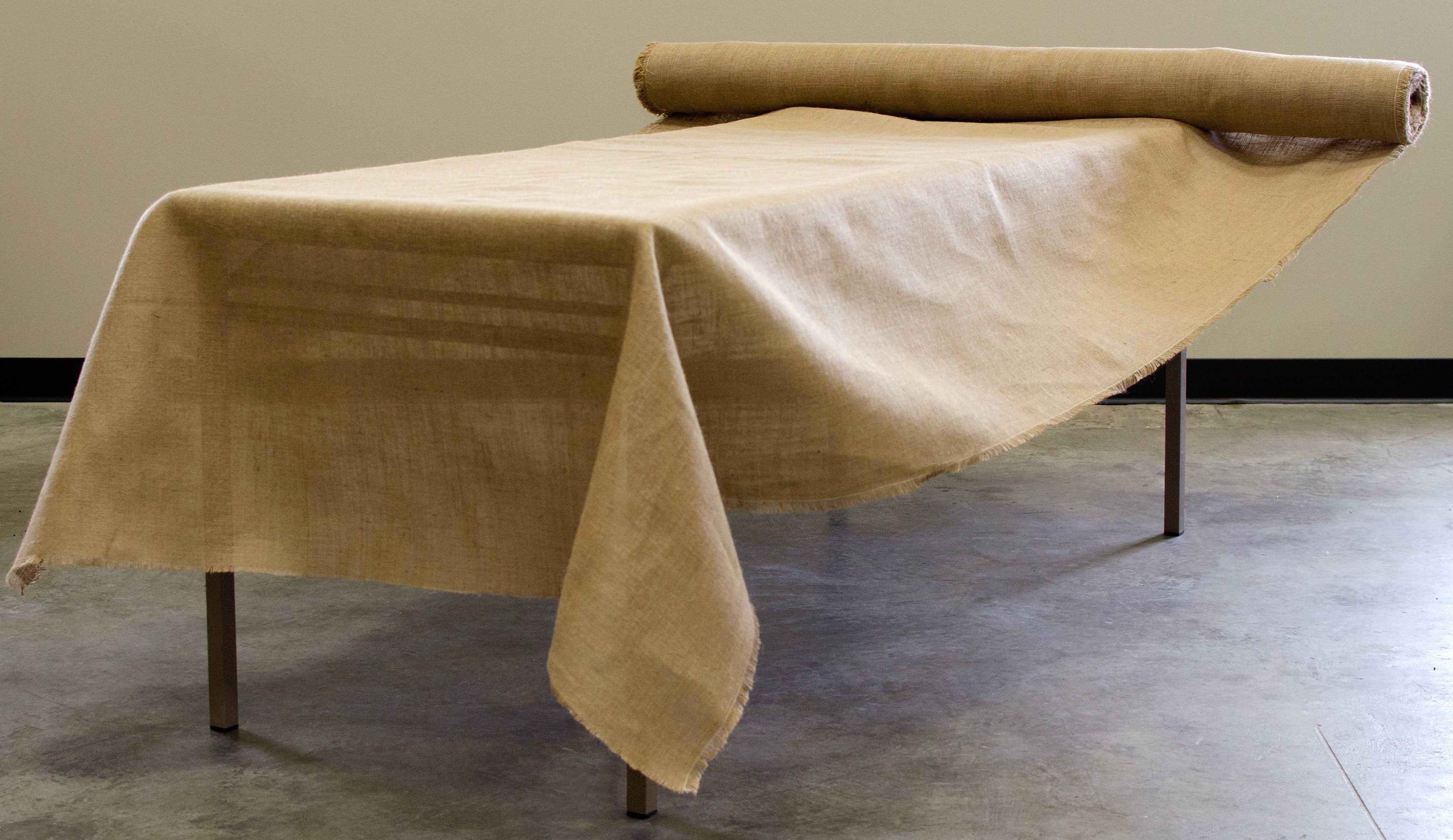 54" Wide Bulk Burlap Fabric - Fine Weave: 25 Yard Roll detail photo 4