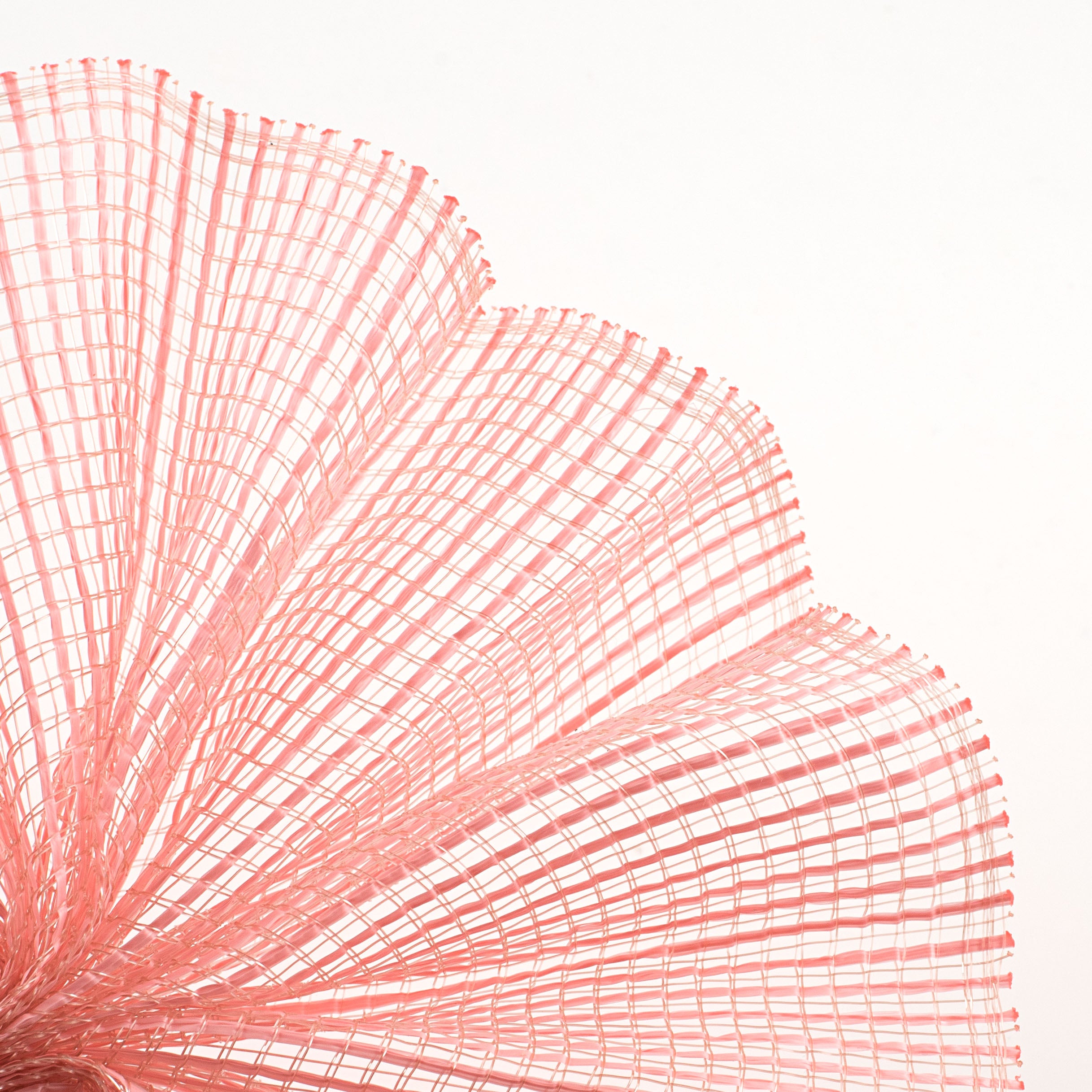 10" Wide Strip Mesh: Blush Lifestyle Photo