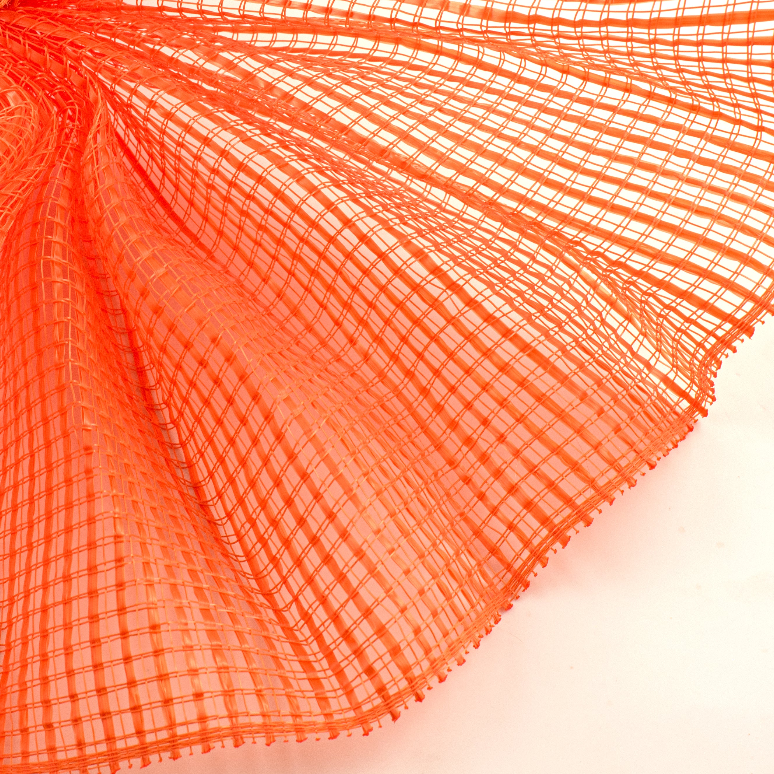 10" Wide Strip Mesh: Orange Lifestyle Photo