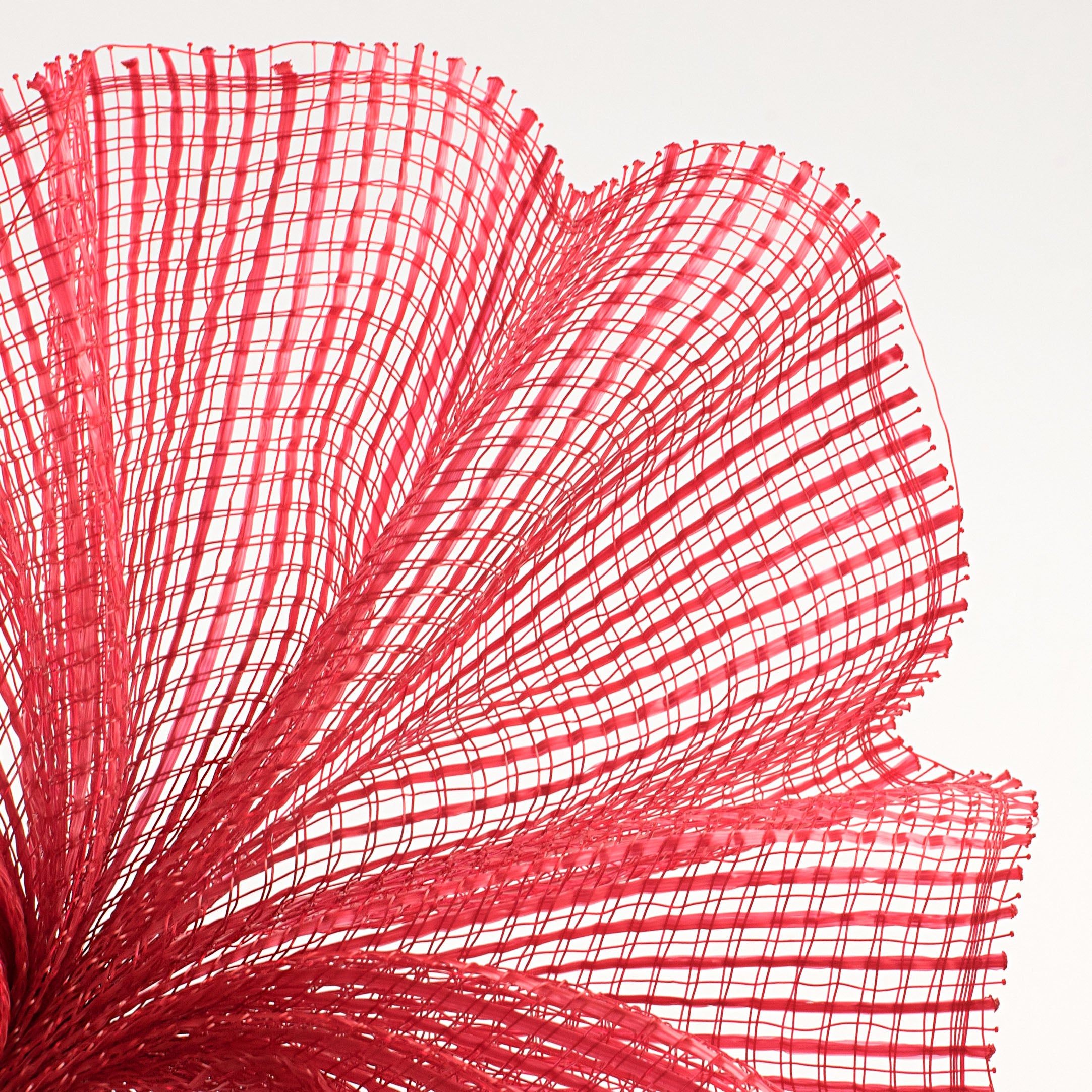 10" Wide Strip Mesh: Red Lifestyle Photo