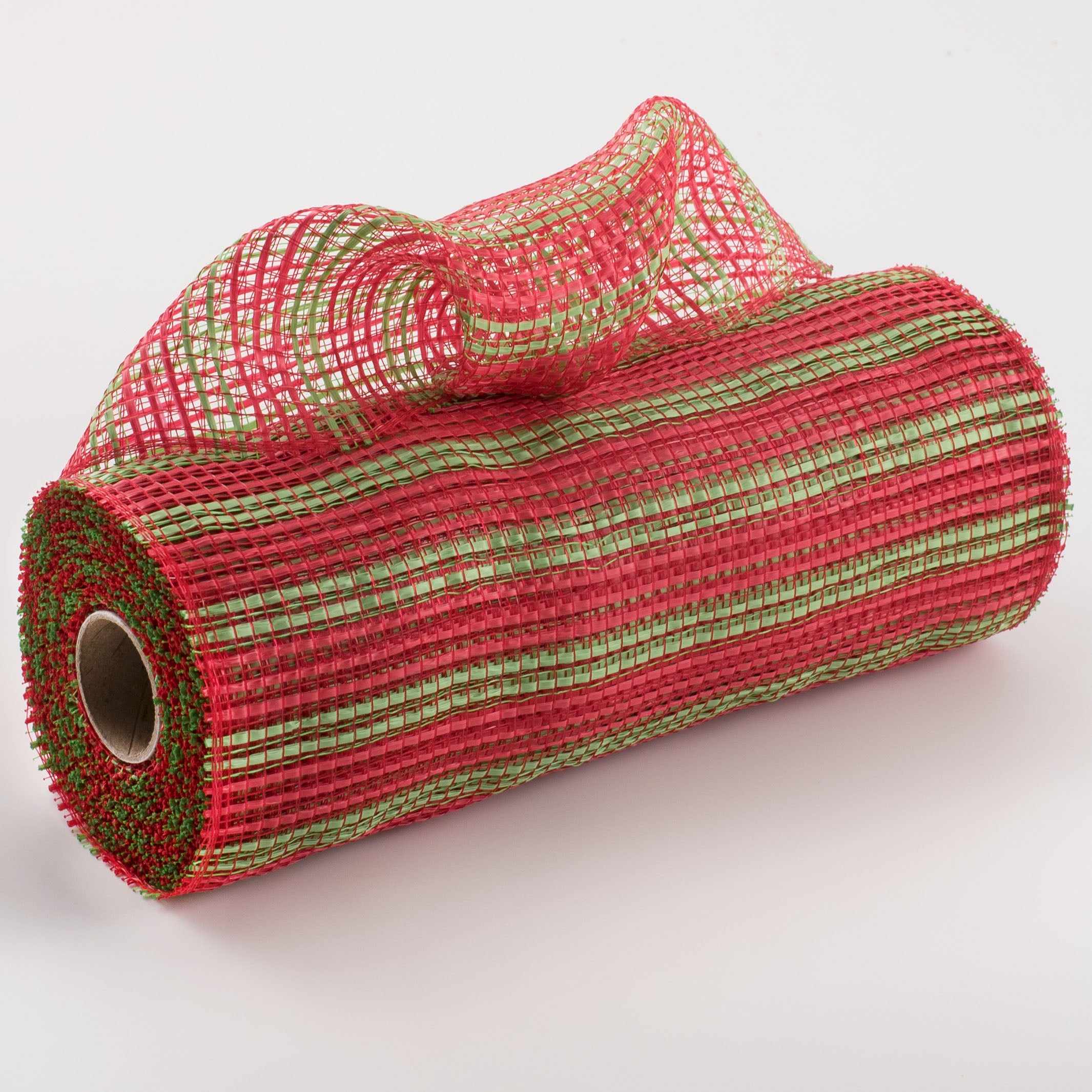 10" Wide Strip Mesh: Red & Lime Green Item Number: RE8902FH