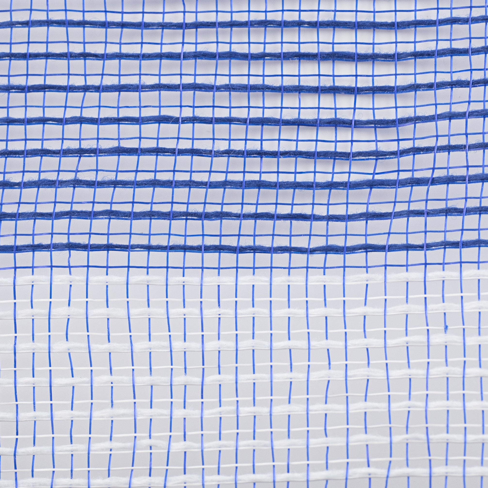 10" Wide Stripe Fabric Mesh: Royal Blue & White detail photo 3