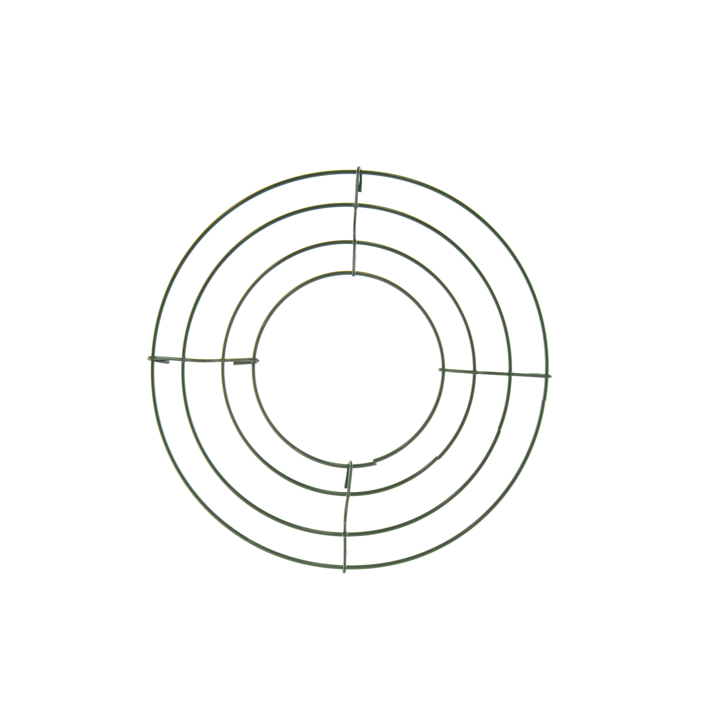 Box Wire Wreath Form: 7.5 Inch Round Item Number: 36001