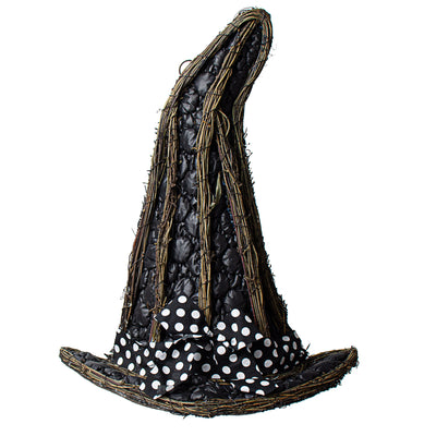 18" Witch Hat Grapevine Hanger Item Number: 56735BK