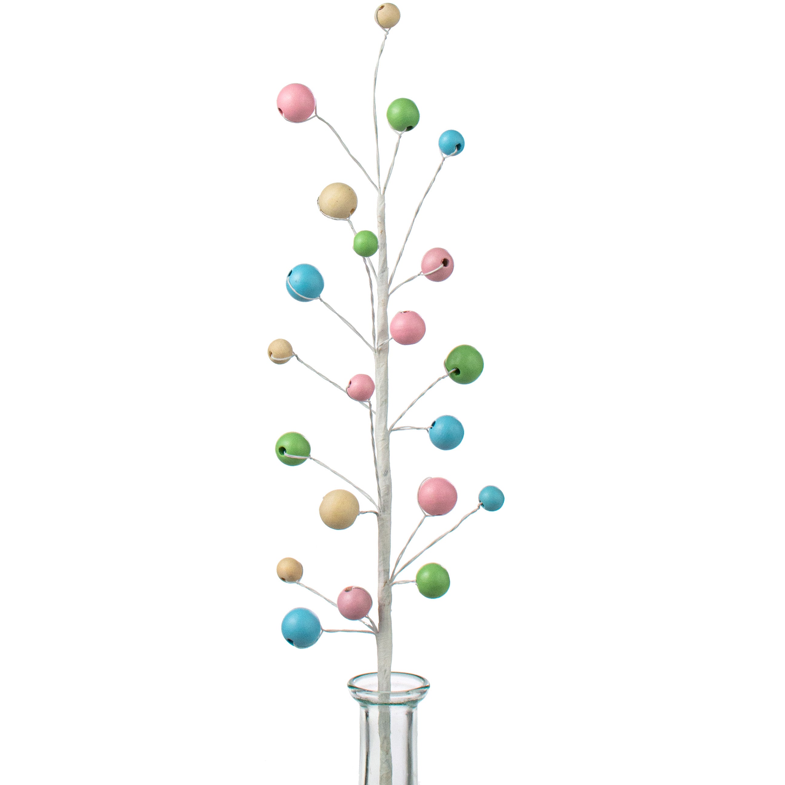 16" Wooden Bead Pick: Pastel Item Number: 63285SP16