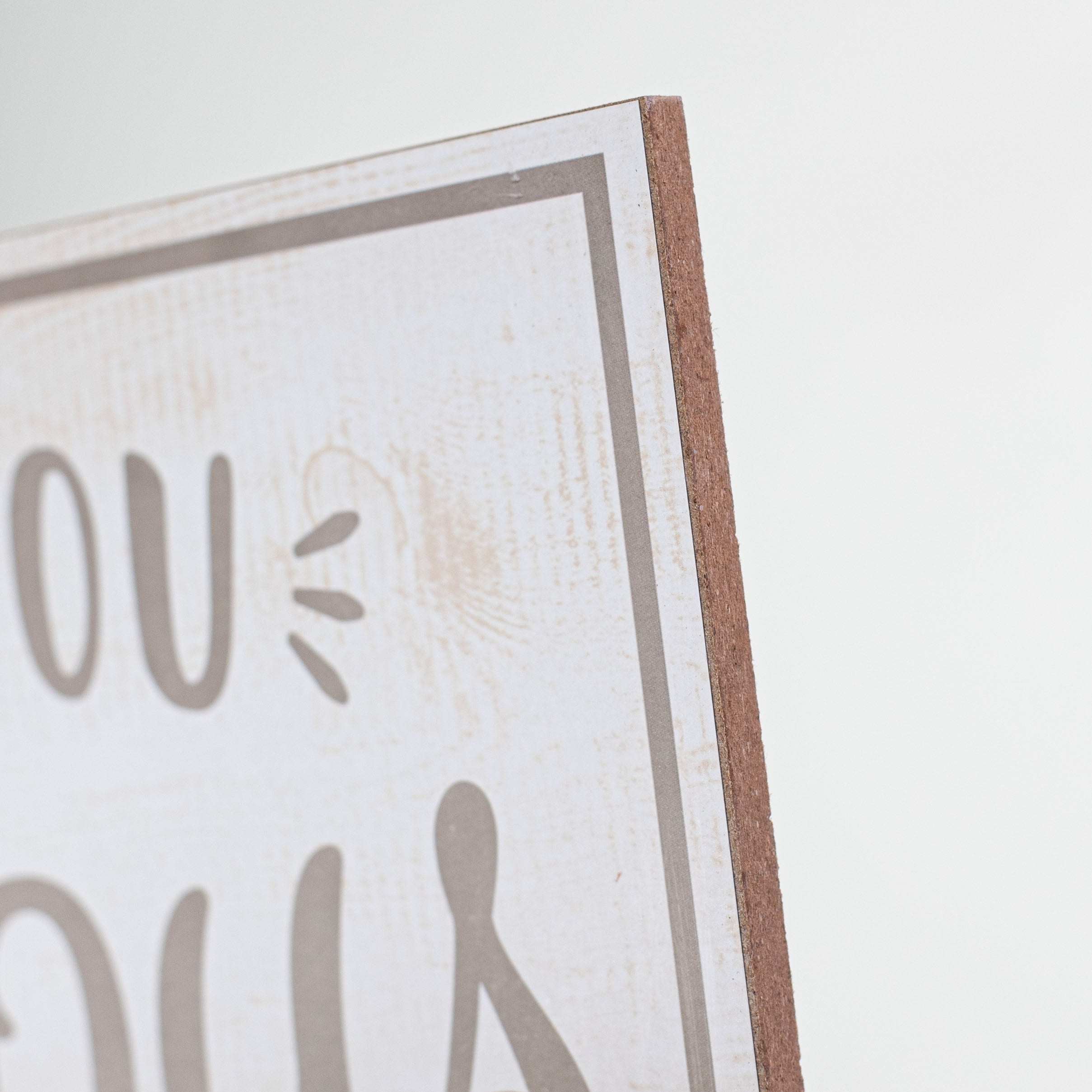12" Wooden Sign: Aren't You Precious detail photo 3