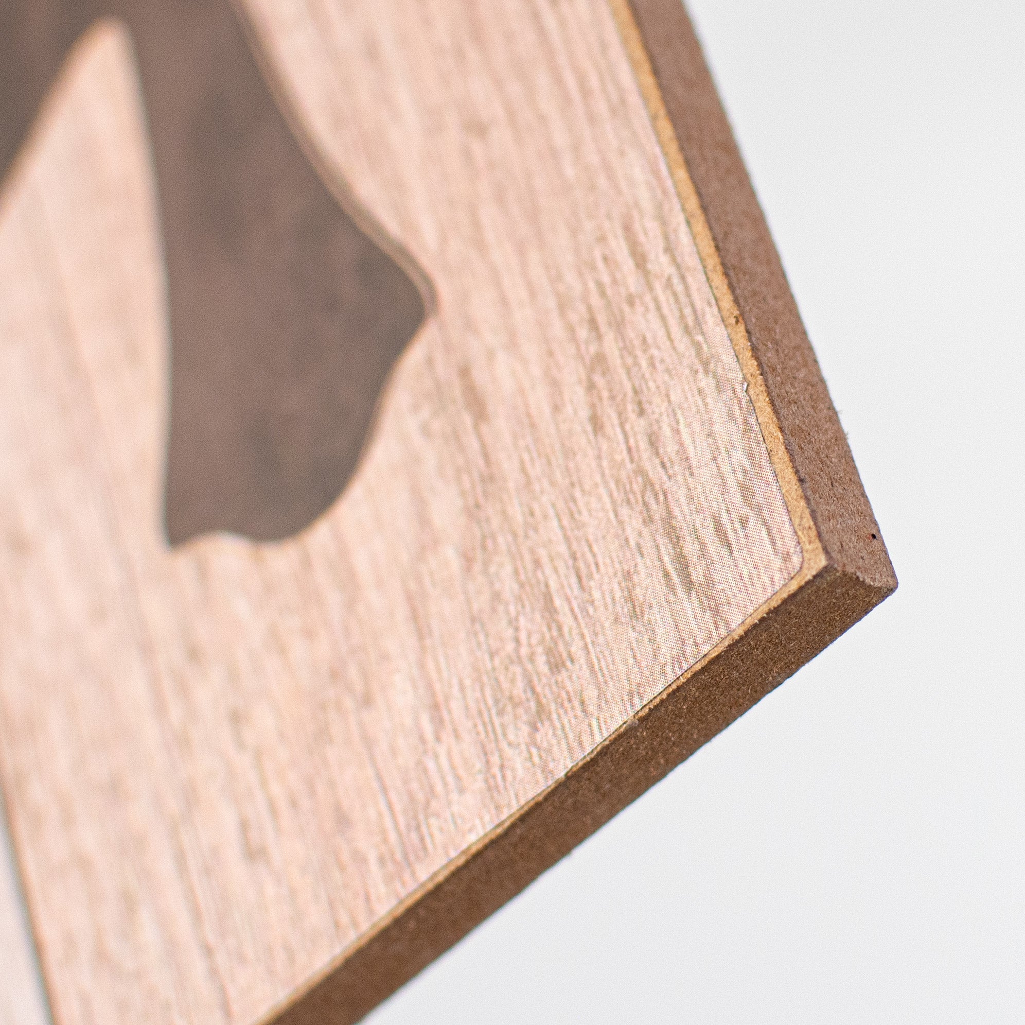 14" Wooden Sign: Faith Blocks detail photo 3