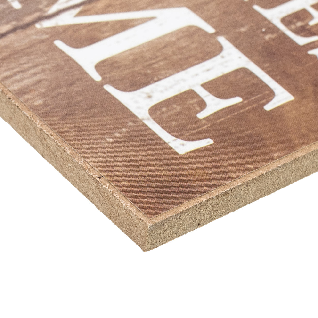 12" Wooden Sign: Garden Welcome detail photo 3
