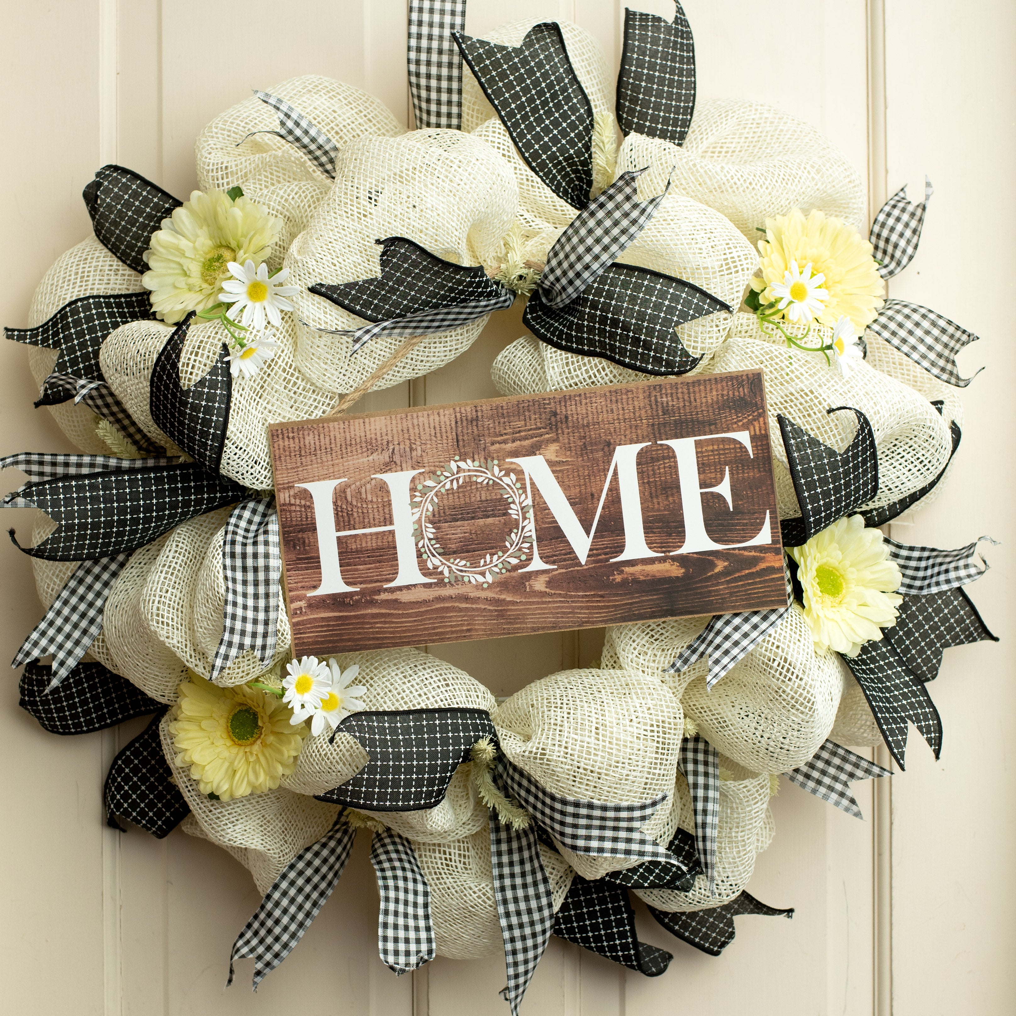 12" Wooden Sign: Home Lifestyle Photo