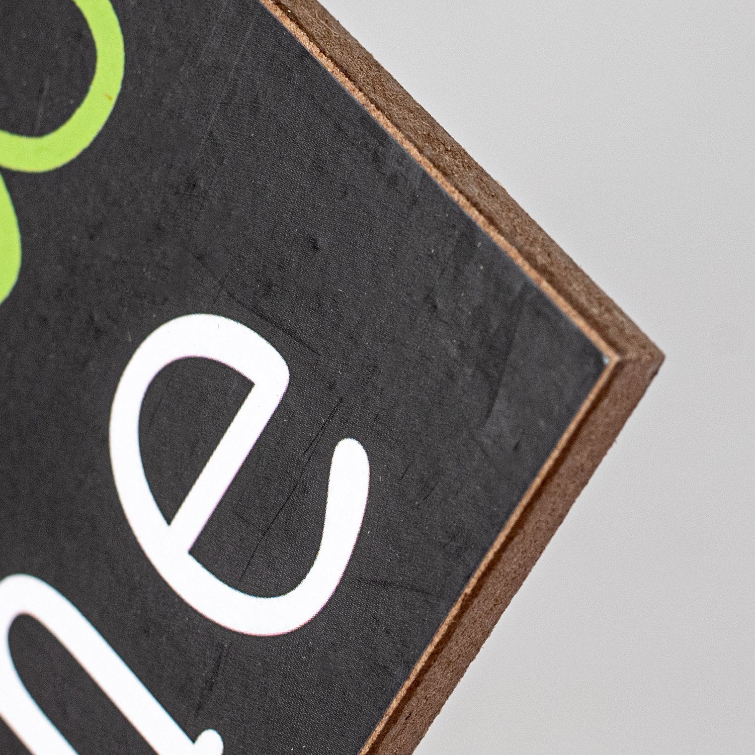 12" Wooden Sign: Home Sweet Haunted Home detail photo 3