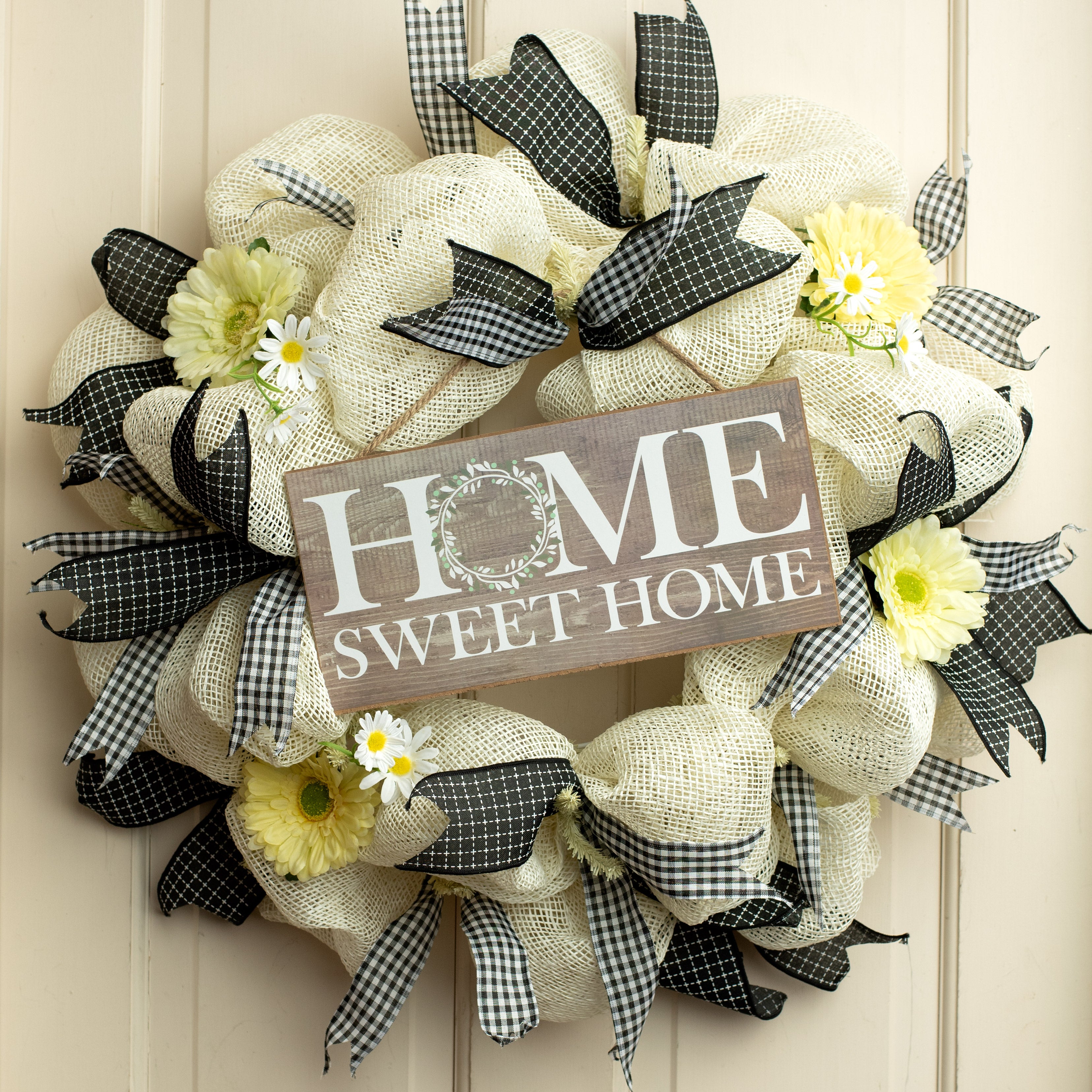 12" Wooden Sign: Home Sweet Home Lifestyle Photo