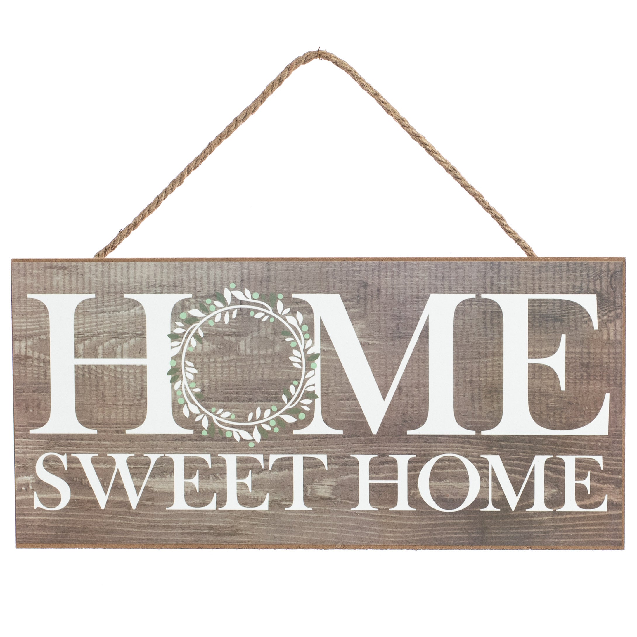12" Wooden Sign: Home Sweet Home Item Number: AP8310